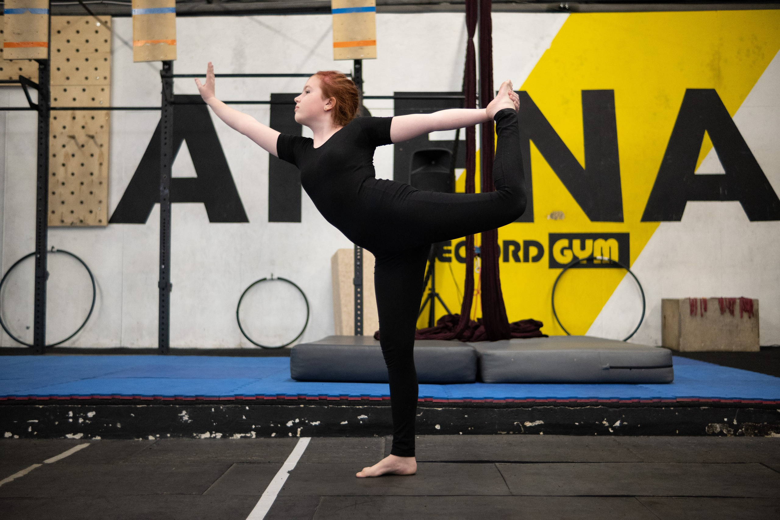 Внутриклубные соревнования по воздушной гимнастике 02.04.23