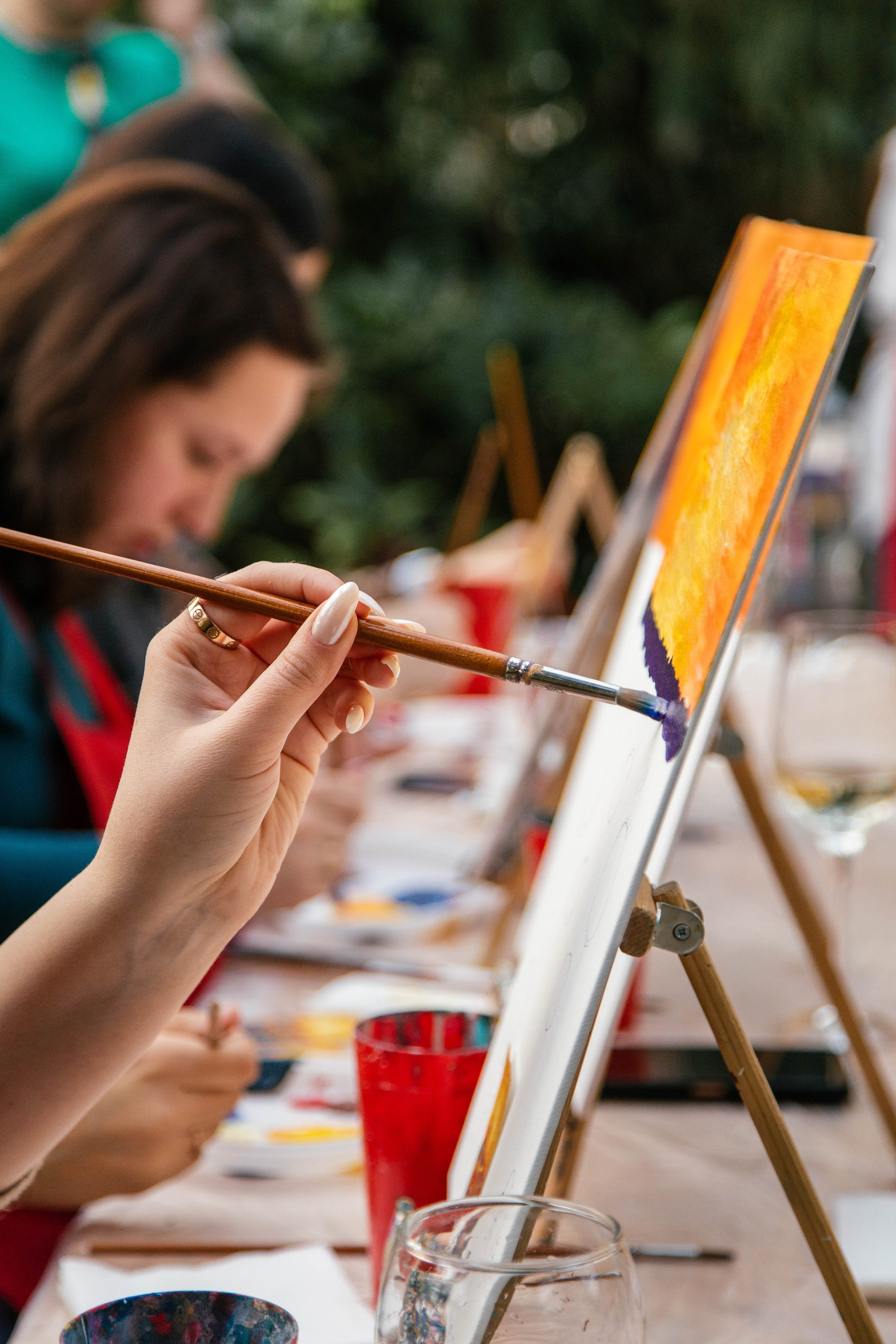 Без бокала нет Шагала. Искусство и вино в Ботаническом саду. Фотограф Анна Чернигова