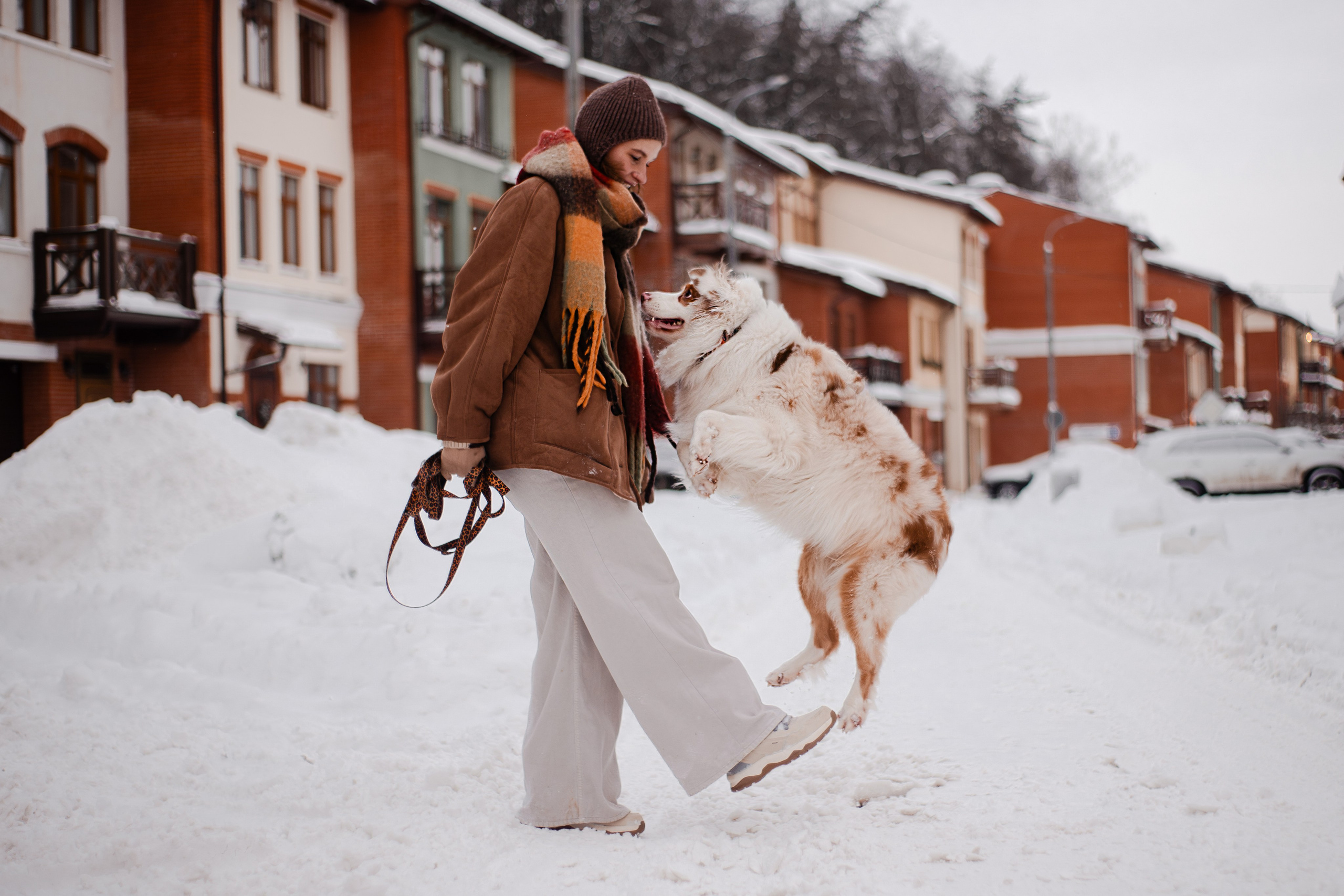 Юля и Ума. Фотограф-анималист Мария Баркевич | Москва