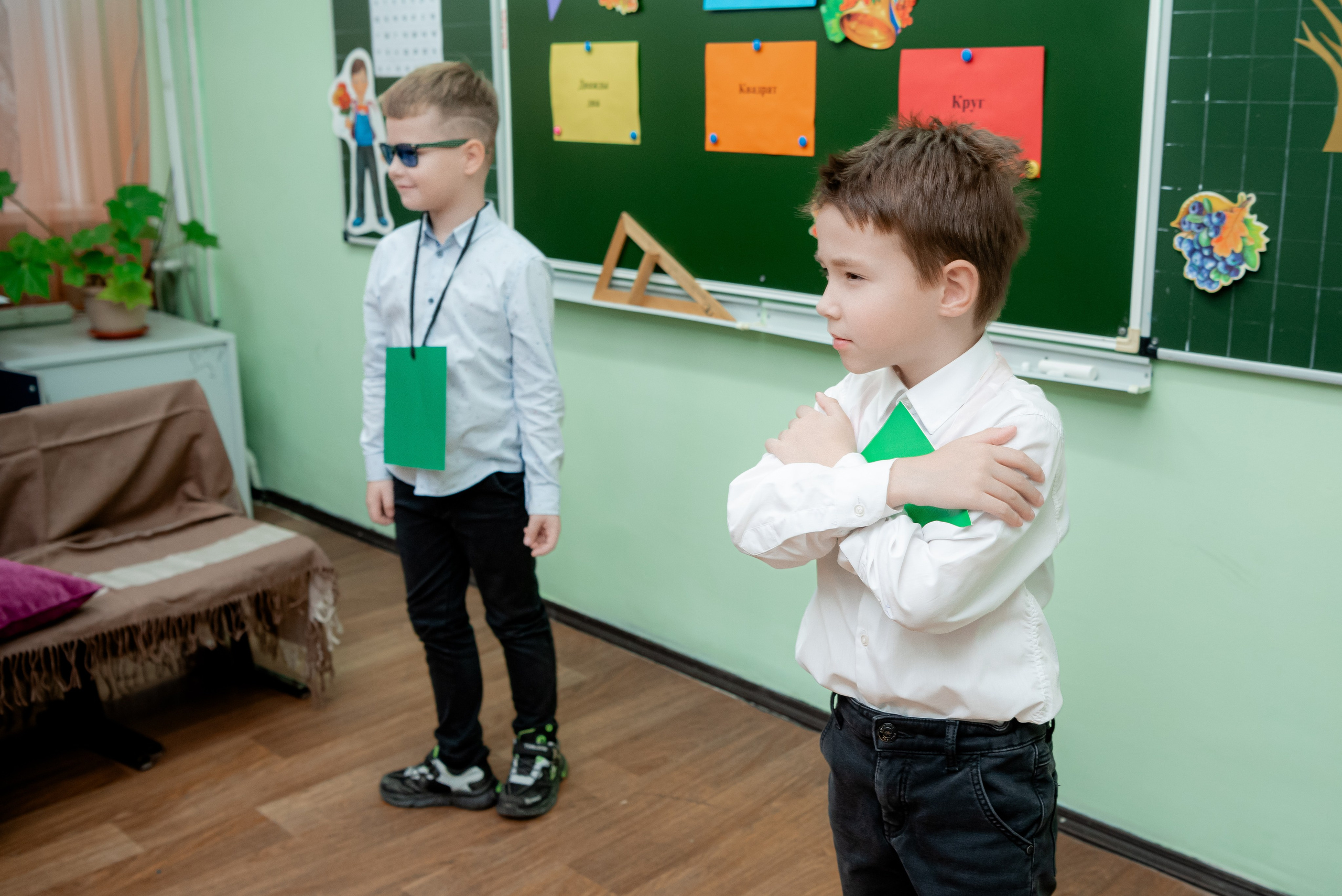 Открытый урок первоклашек в Школе. Фотограф в Волгограде и Волжском Александр Горбань