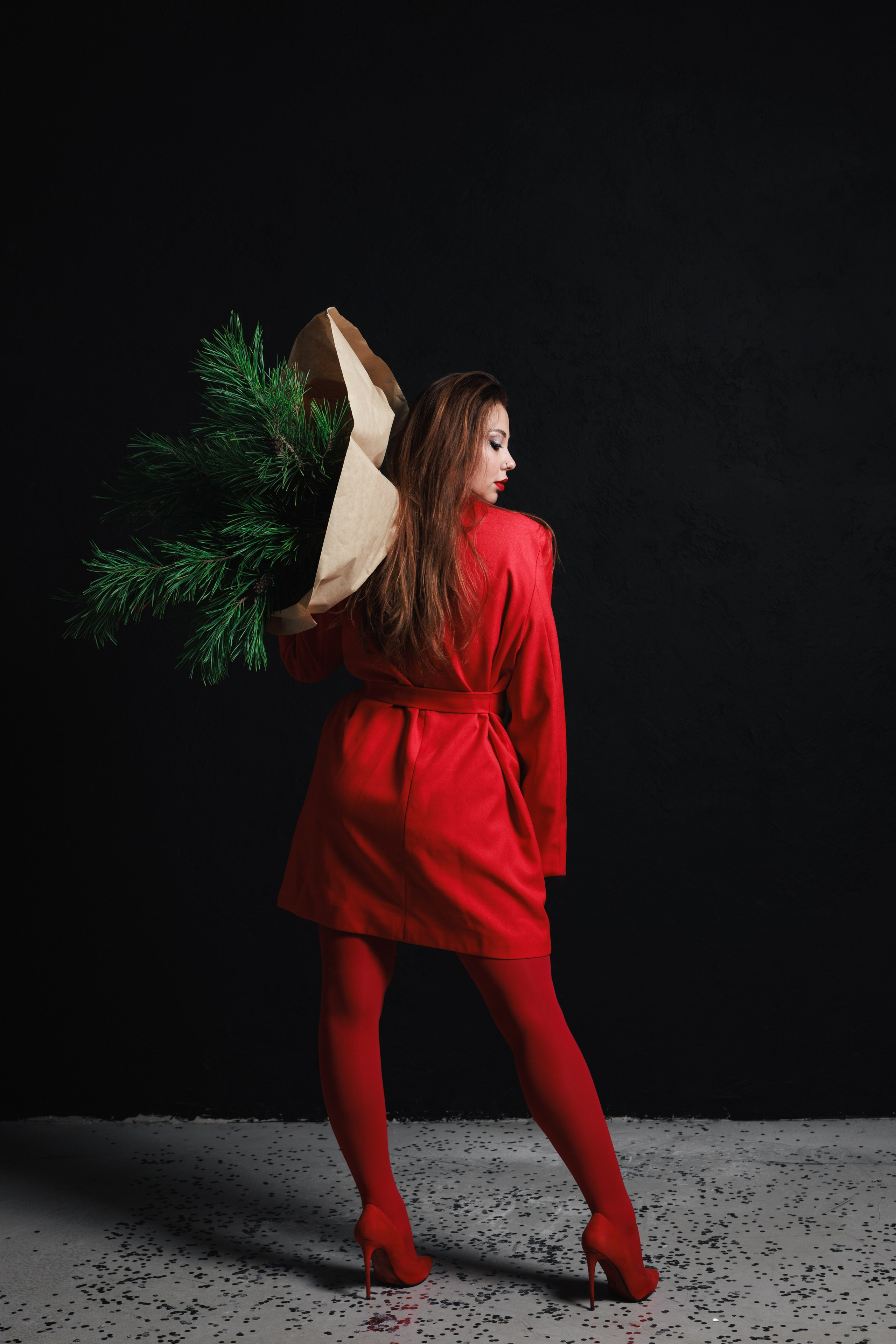 Алина_новогодний минимализм. Фотограф Воронеж, Новая Усмань Мария Бублик