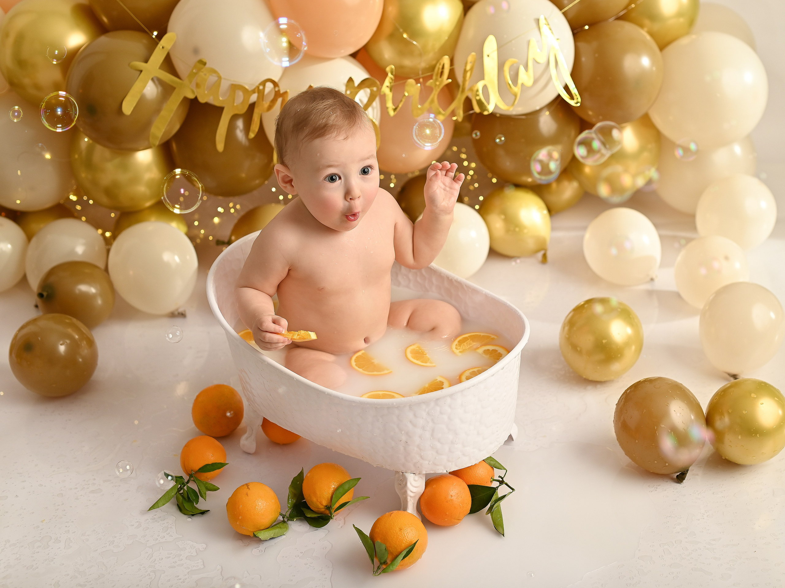 Годики. Фотограф новорождённых малышей в Краснодаре Татьяна Нагорная