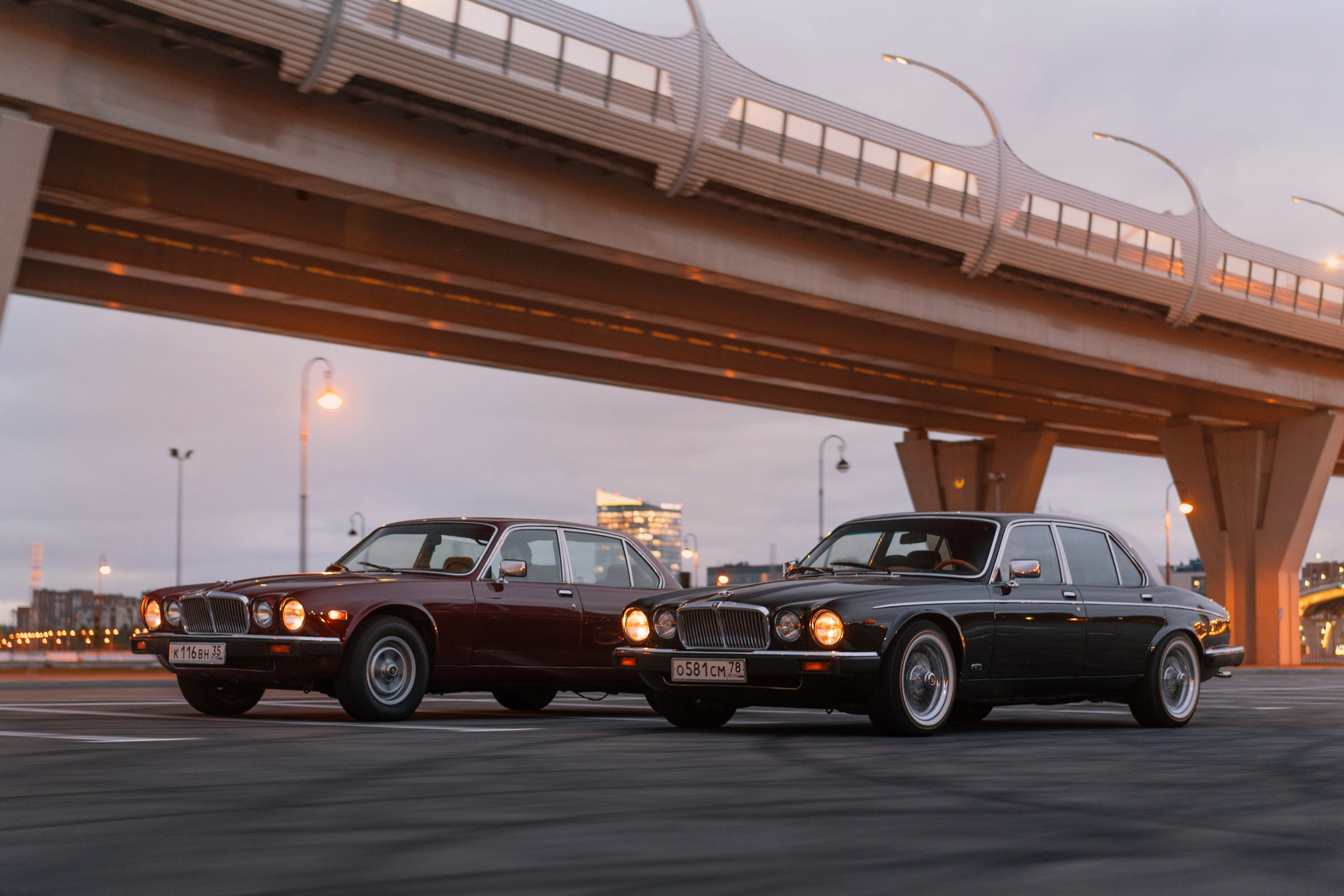 Jaguar XJ. Автомобильный фотограф Антон Цырулев