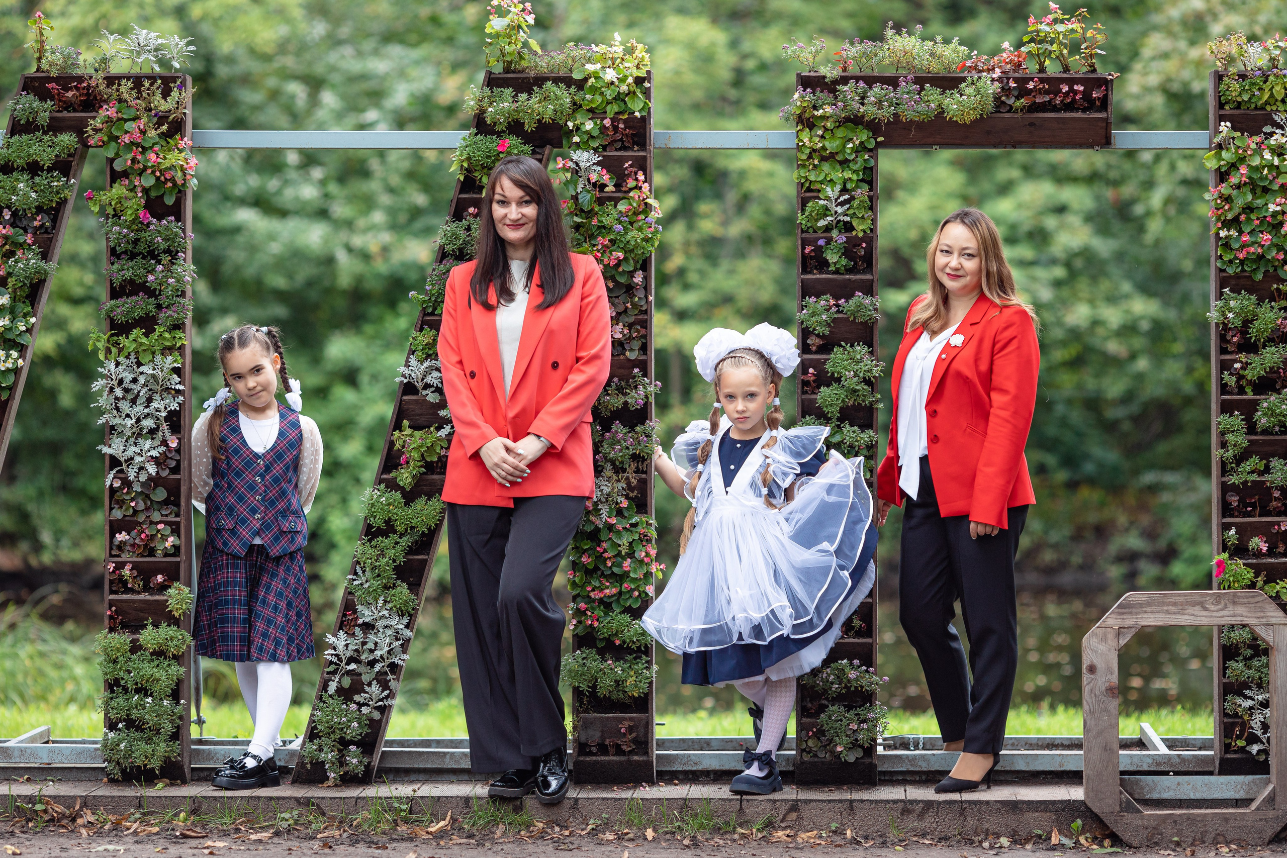 Семейная фотосессия 1-го сентября. Ирина Носова - семейный и детский фотограф