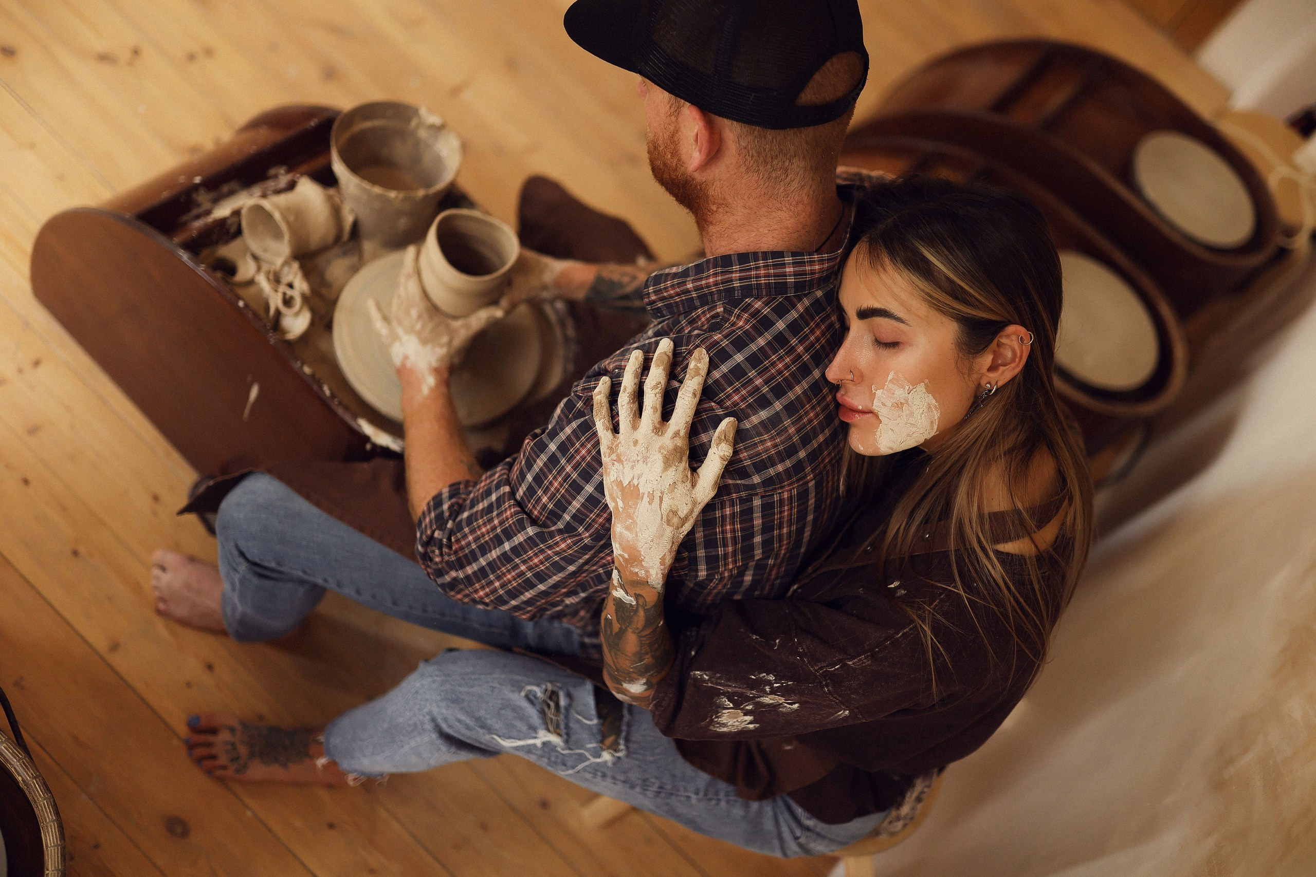 Гончарное свидание. Настя Оленченко, портретный/семейный фотограф на цифру и плёнку Москва