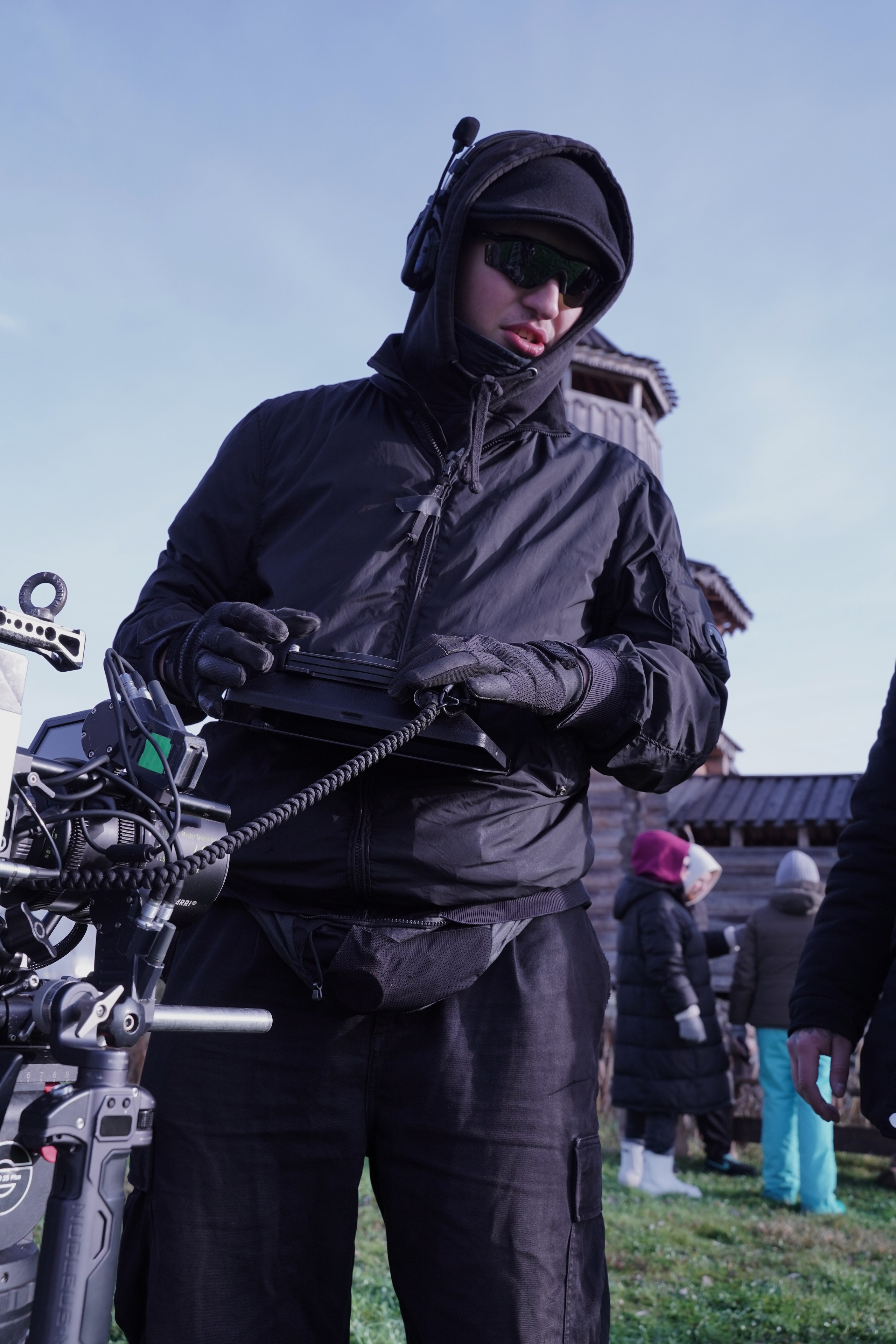 Бекстейдж съемки сериала. Krasnopoliophoto