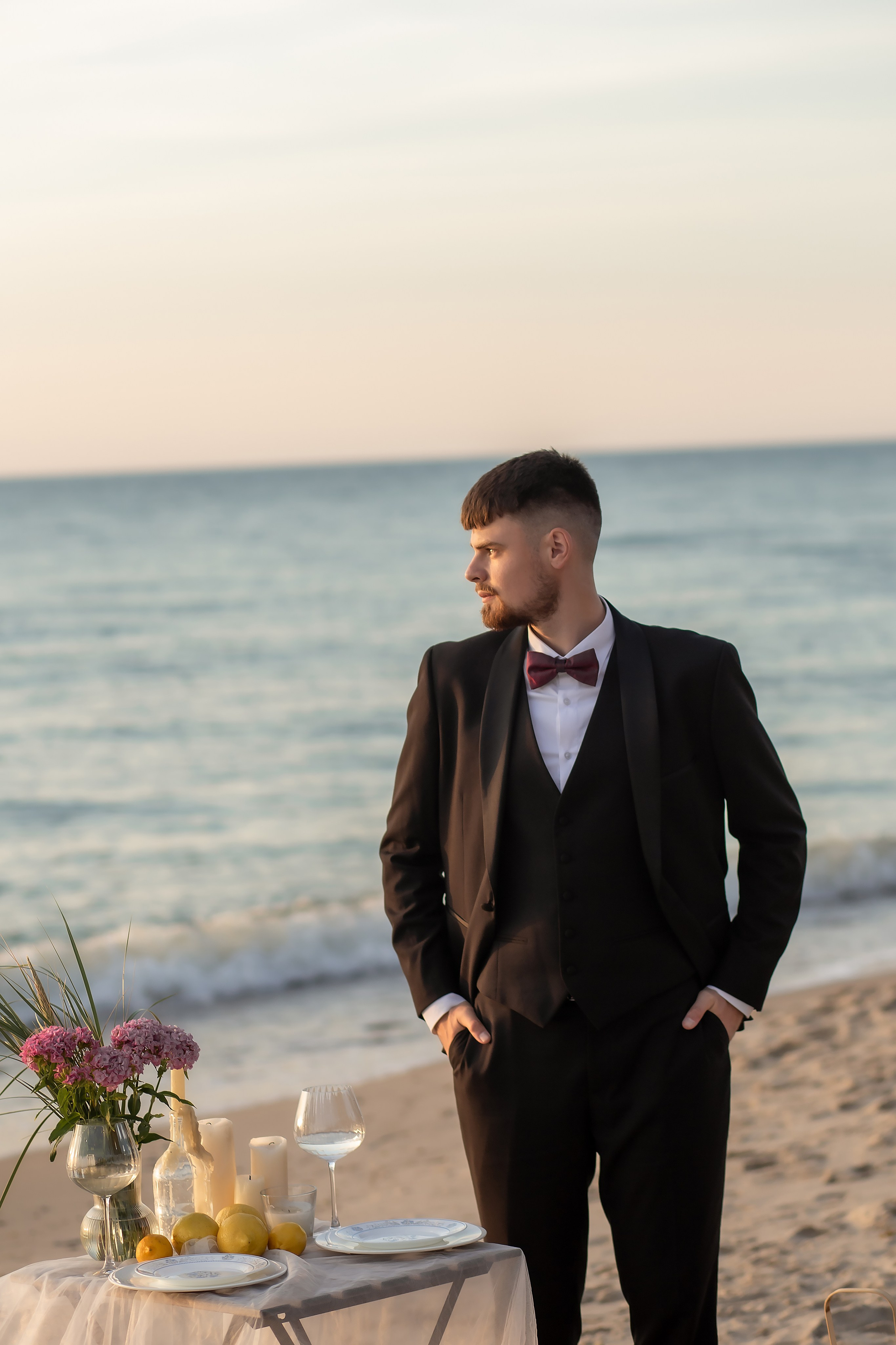 Александра и Влад. На закате. Фотограф в Калининграде Решетникова Алина