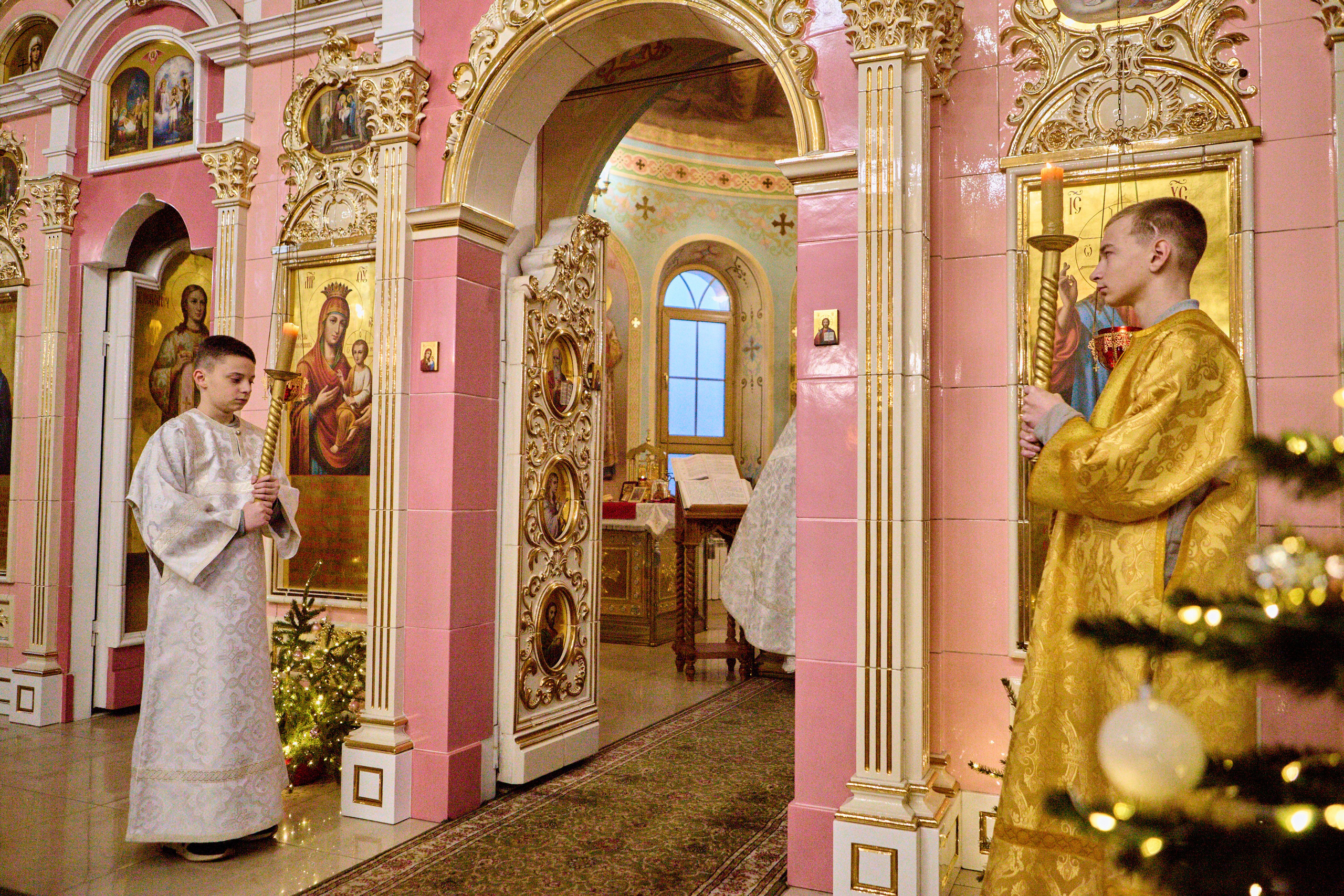 Воскресная Литургия в храме 12 января 2025 г