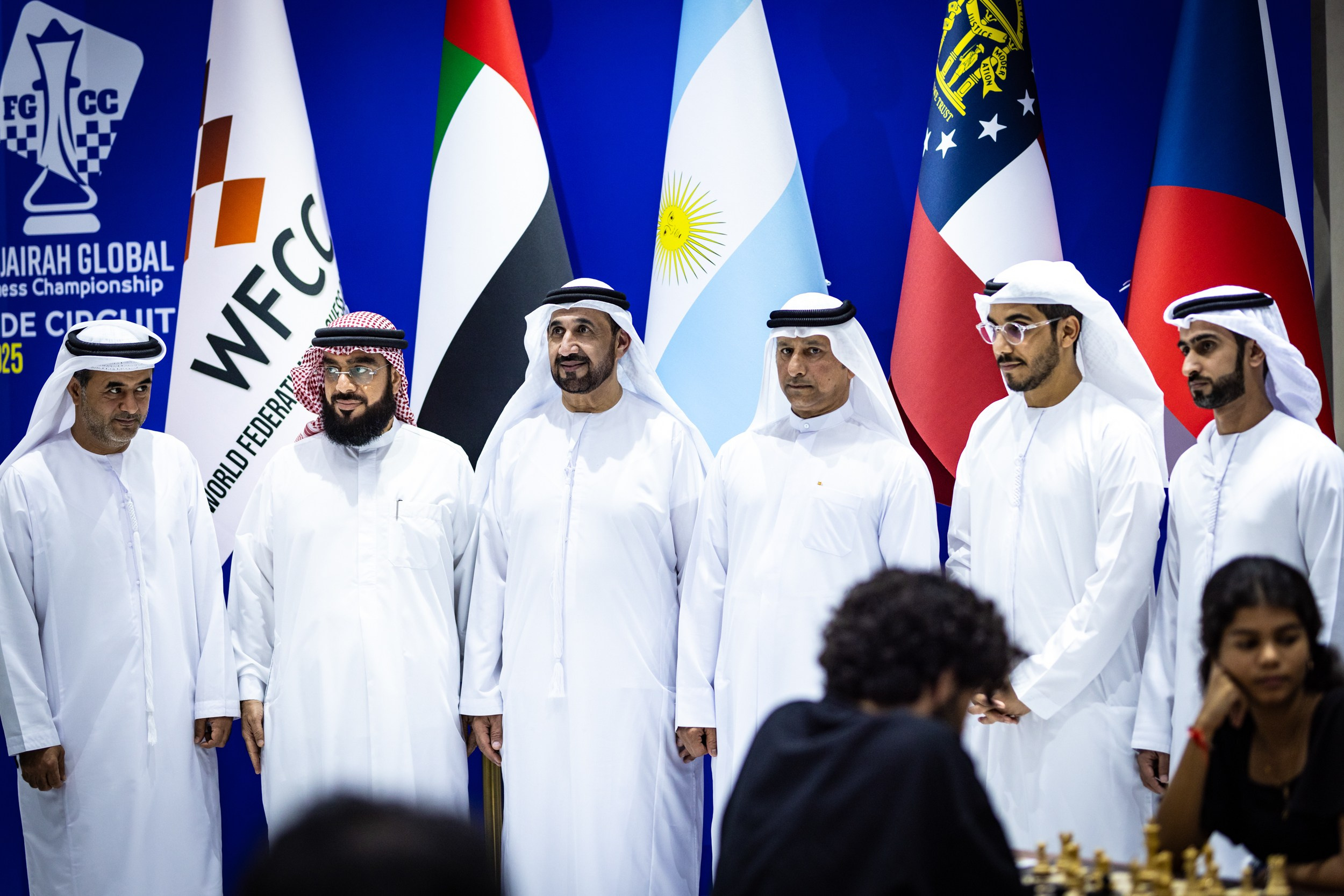 2025.08.29 1st. FUJAIRAH GLOBAL Chess Championship — Round6. Фотограф Анна Штурман (репортажная съёмка любых событий и мероприятий) Anna Shtourman photographer