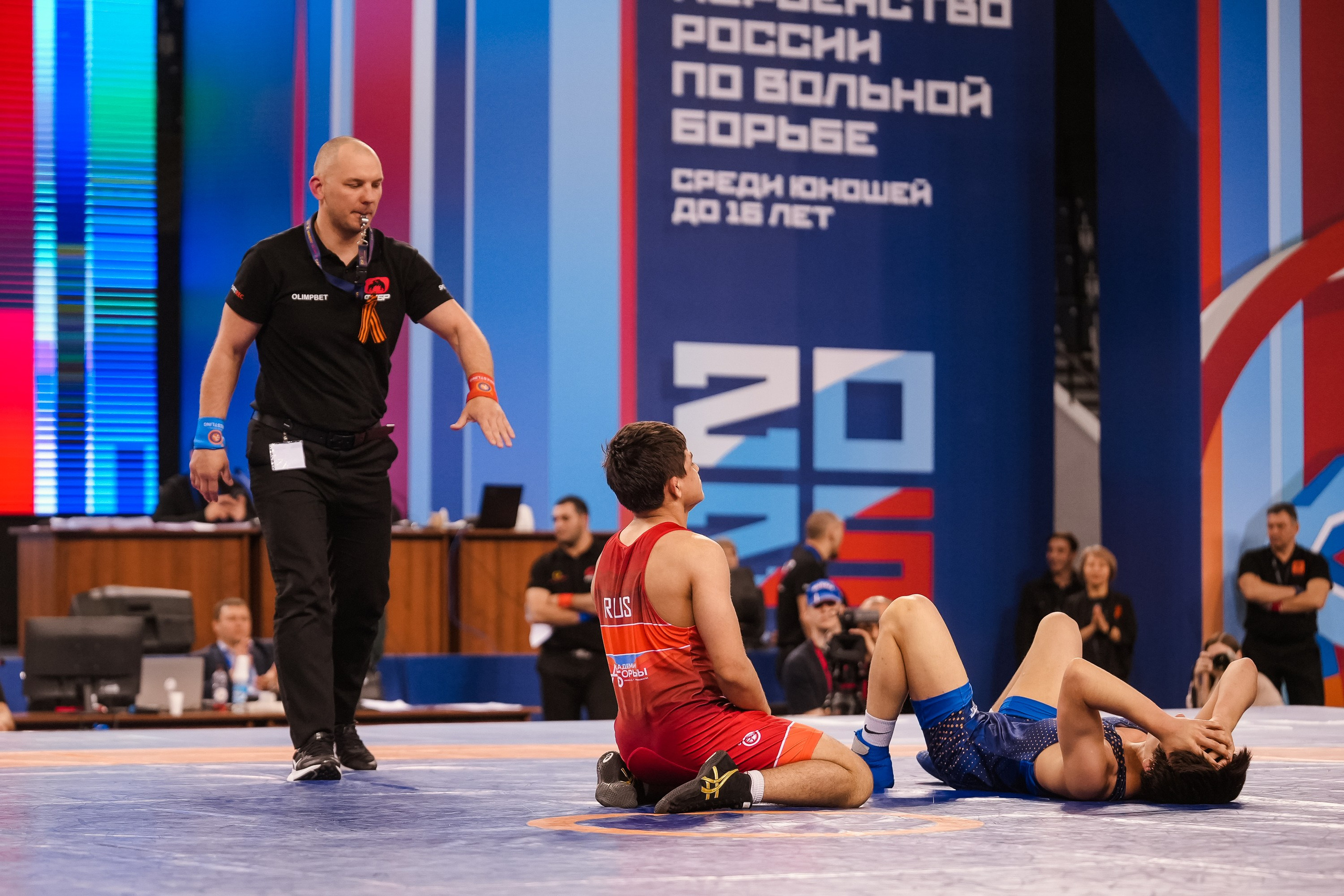 Первенство России по вольной борьбе среди юношей до 16 лет. Красноярск 2025. Фотограф Анна Герман. Красноярск