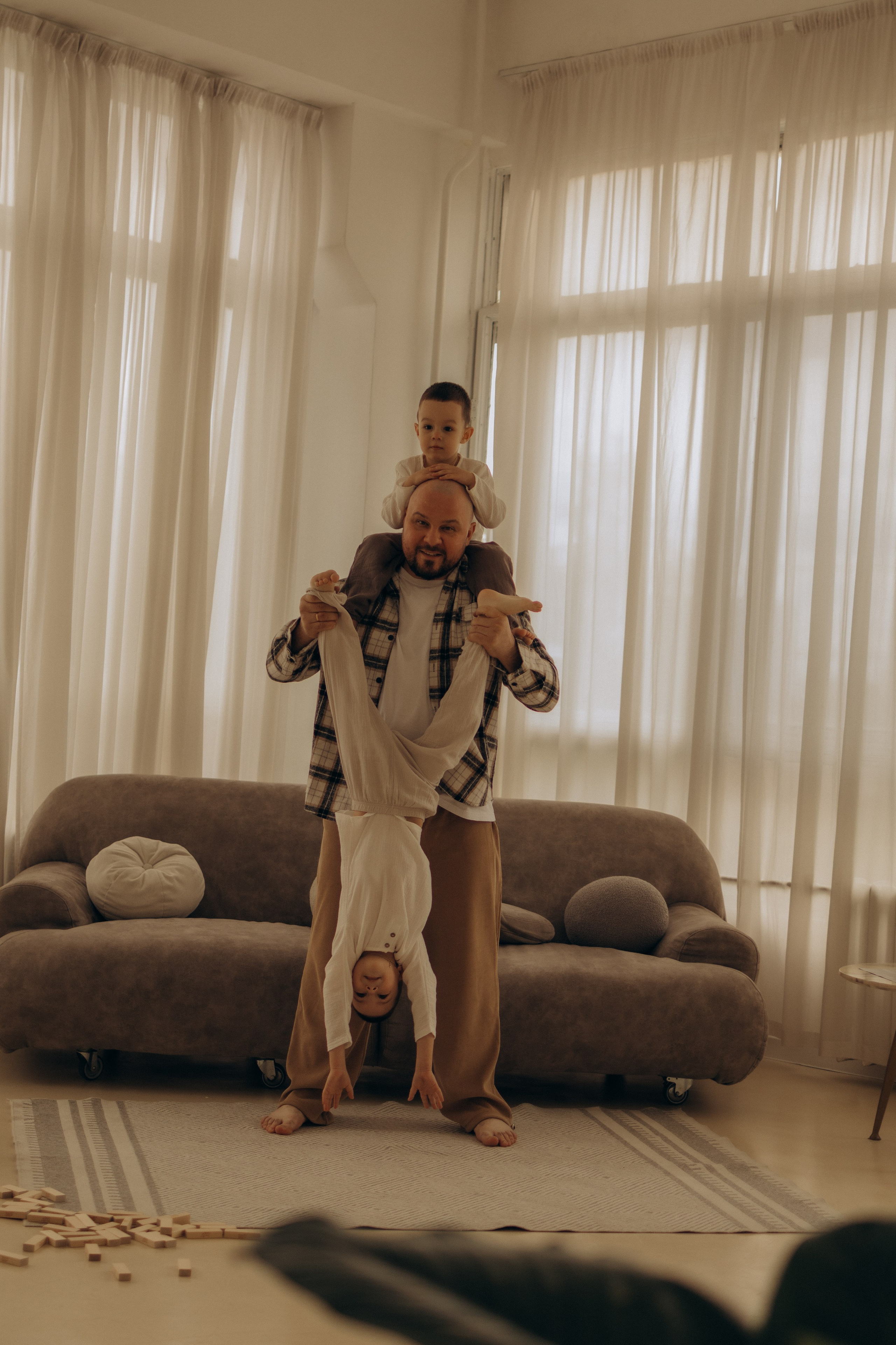 Владимир, Диана, Максим и Богдан. Семейный фотограф Москва