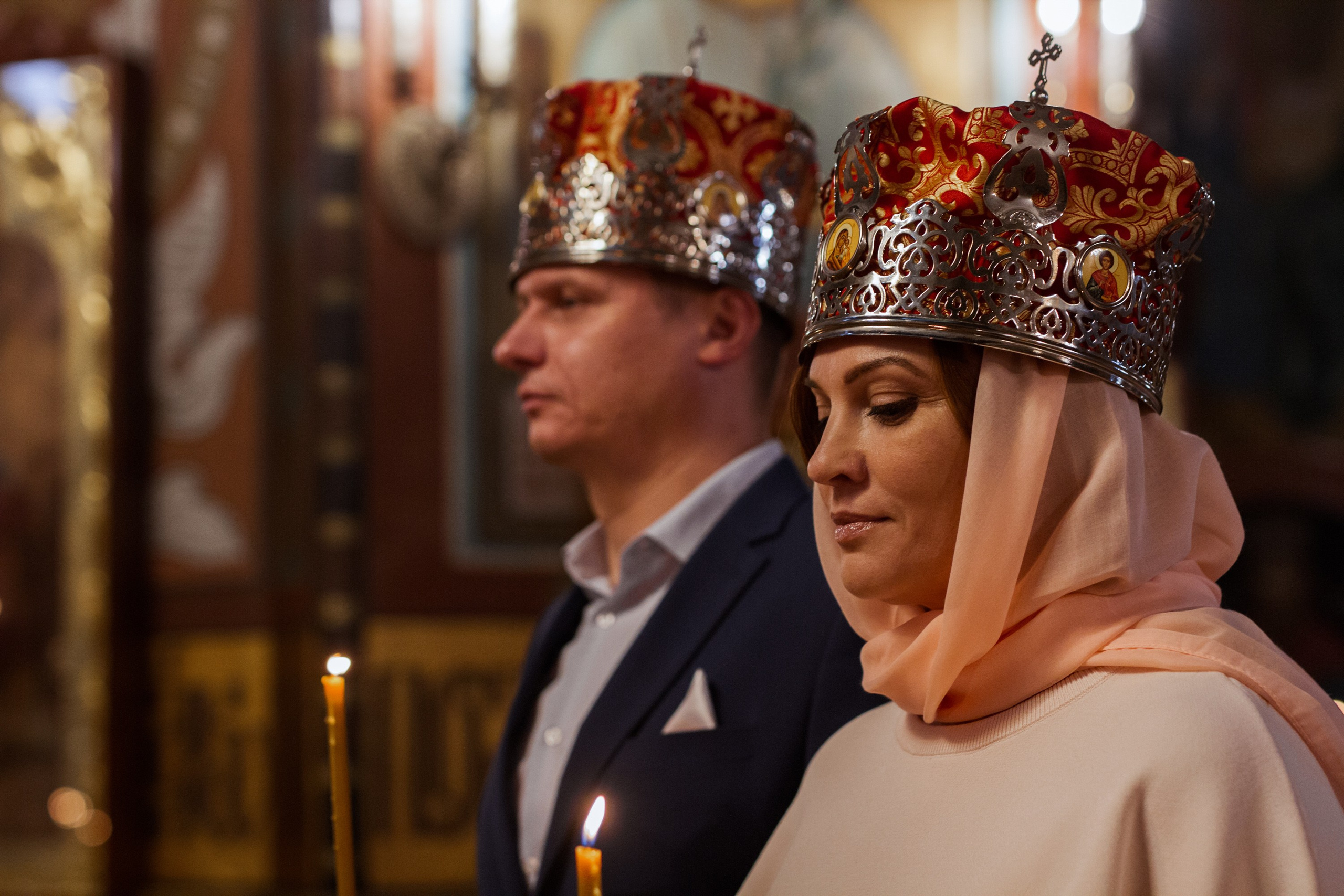 Венчание в храме Петра и Павла в Петергофе. Контент- фотограф, рилсмейкер в Санкт- Петербурге Елена Грие