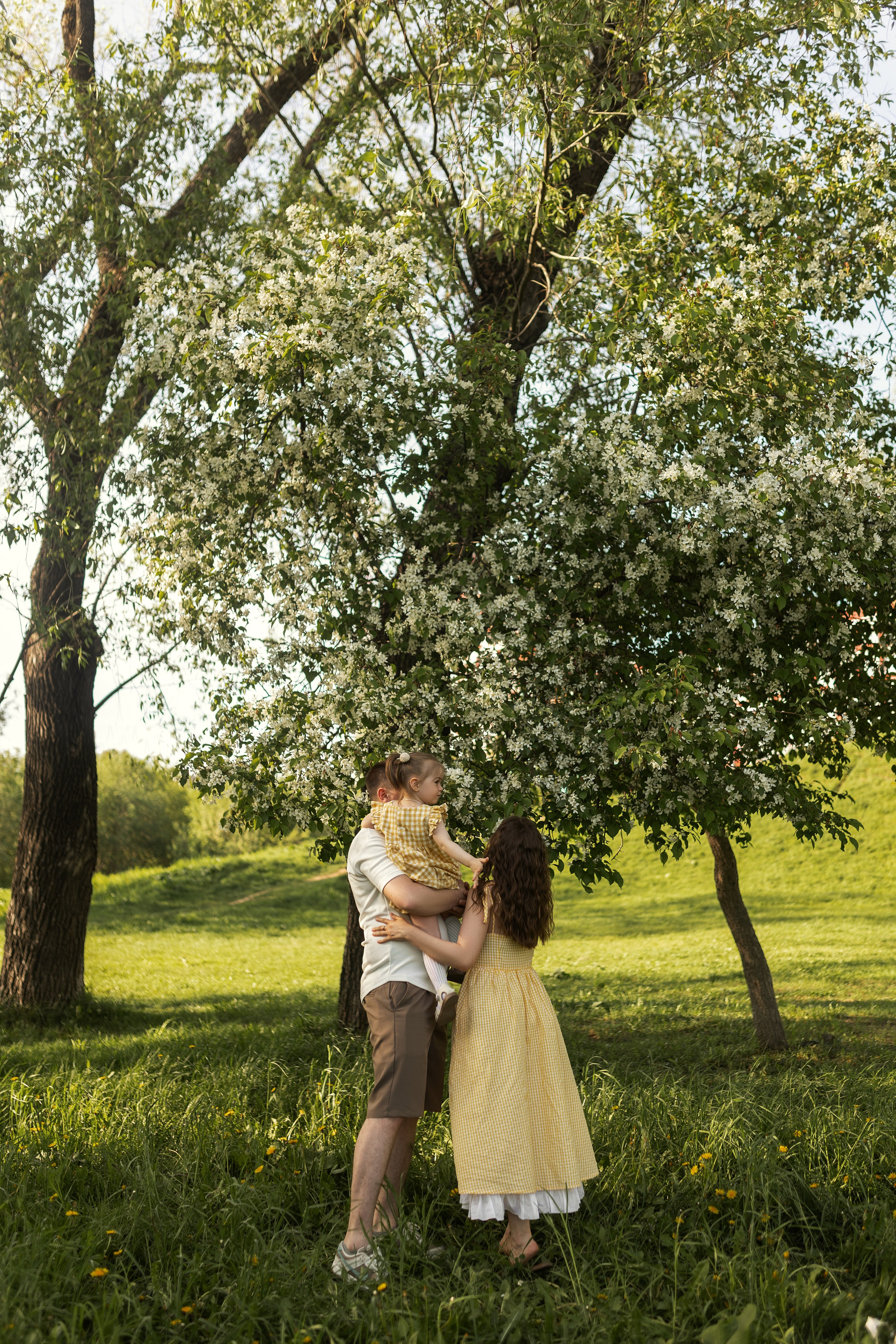 Вера, Дмитрий и Ксюша. Фотограф Алина Кучумова
