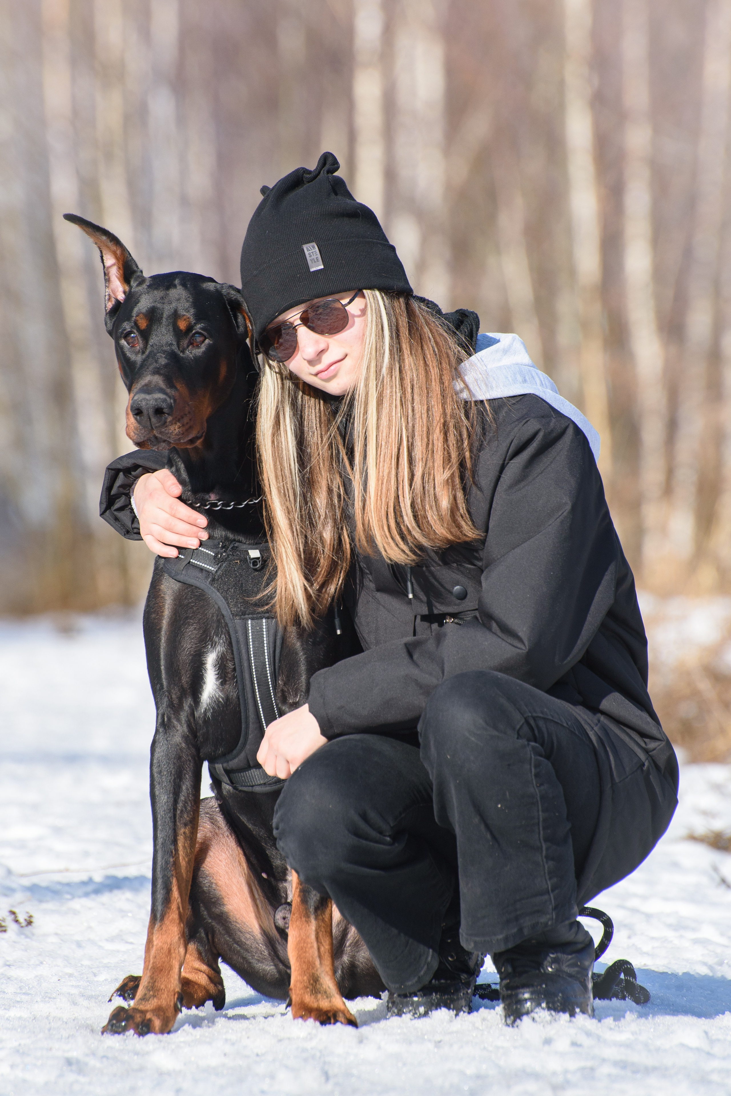 Фотосессию с любимым доберманом. Фотограф Макс Огурцов в Нижнем Новгороде