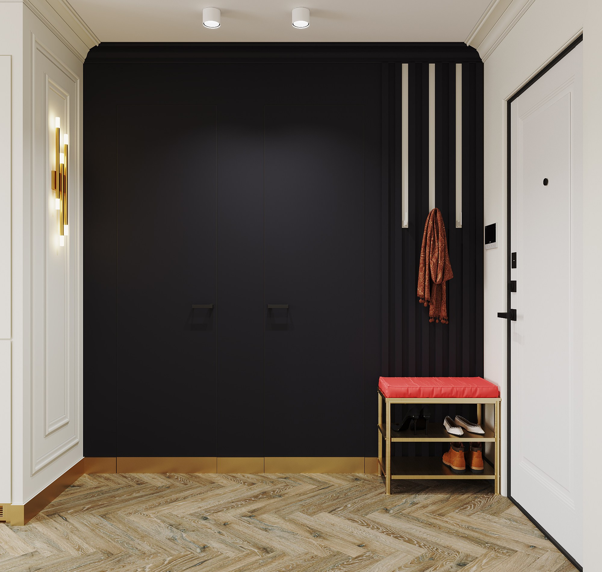 Квартира для девушки. Москва. Дизайнер интерьера Троилова Арина