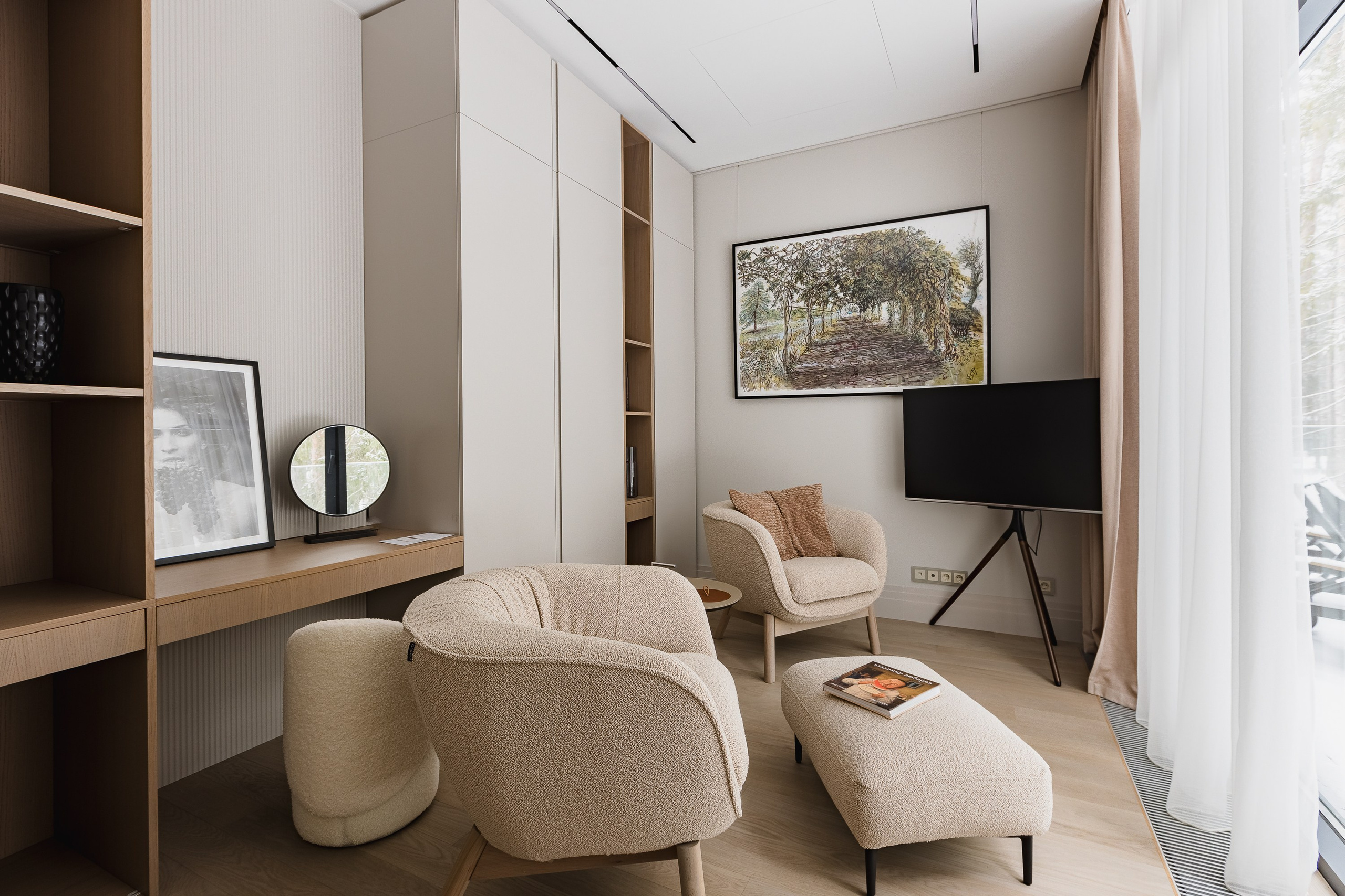 Дом в КП Маслово Парк. Интерьерный фотограф в Москве Роман Потапов