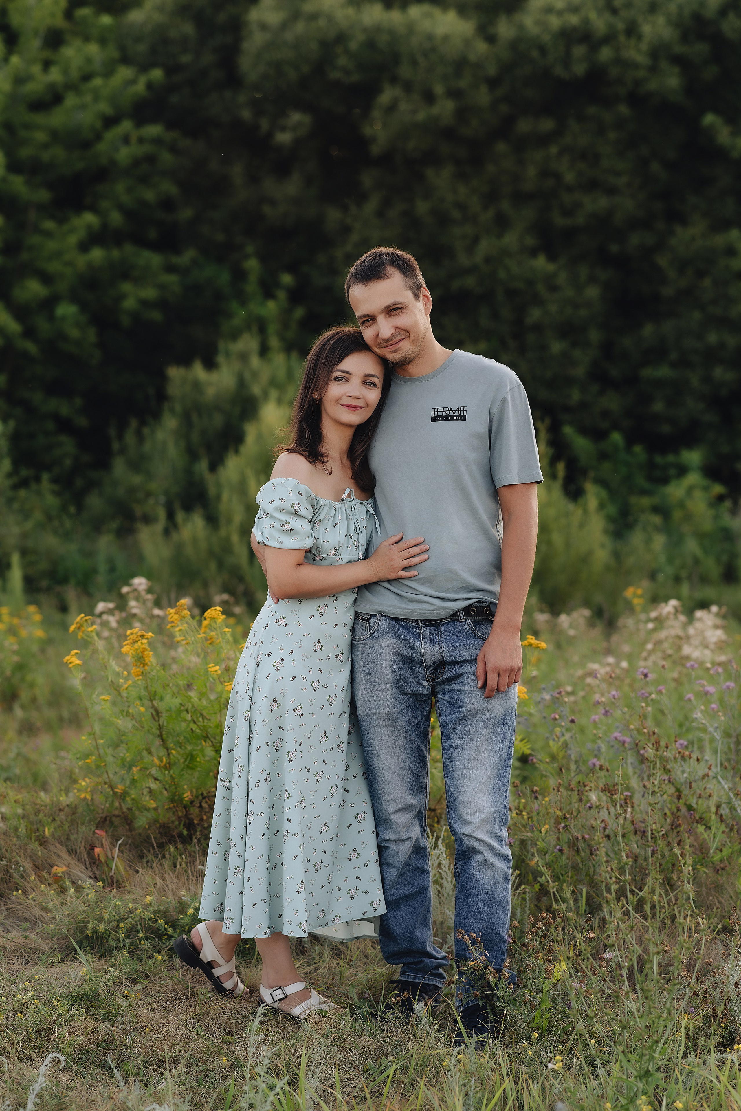 Семейная съемка на закате. Фотограф Карина Шмулёва. Воронеж и область