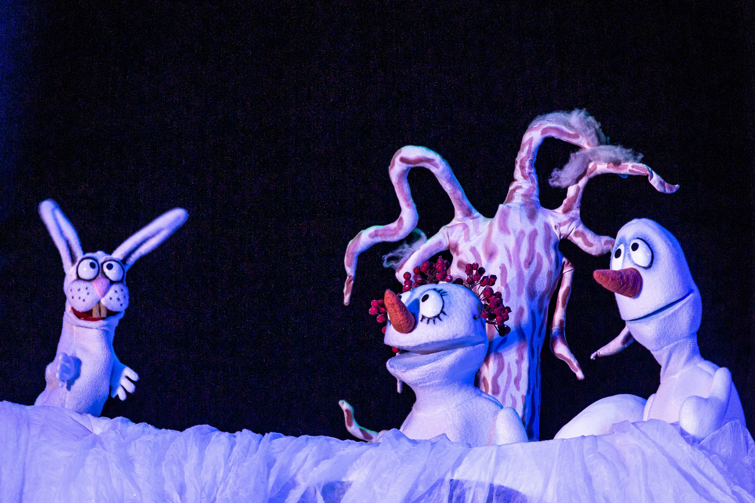 Спектакль Снежные человечки — театр Саквояж. Фотограф в Сочи Юрий Шептаев