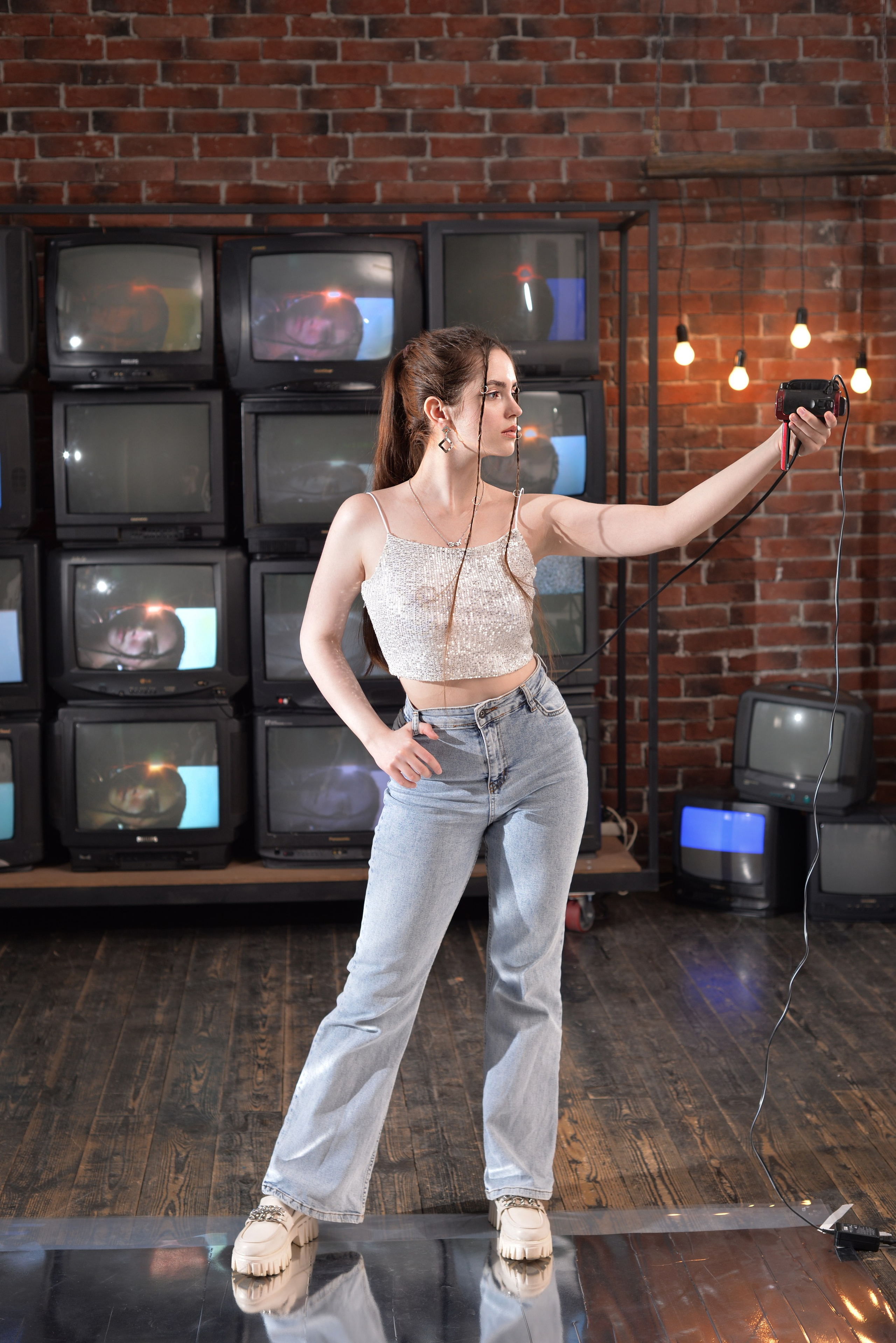 Вика, локация с телеками. Семейный и свадебный фотограф Галина Абакумова, фотосессии в Белгороде