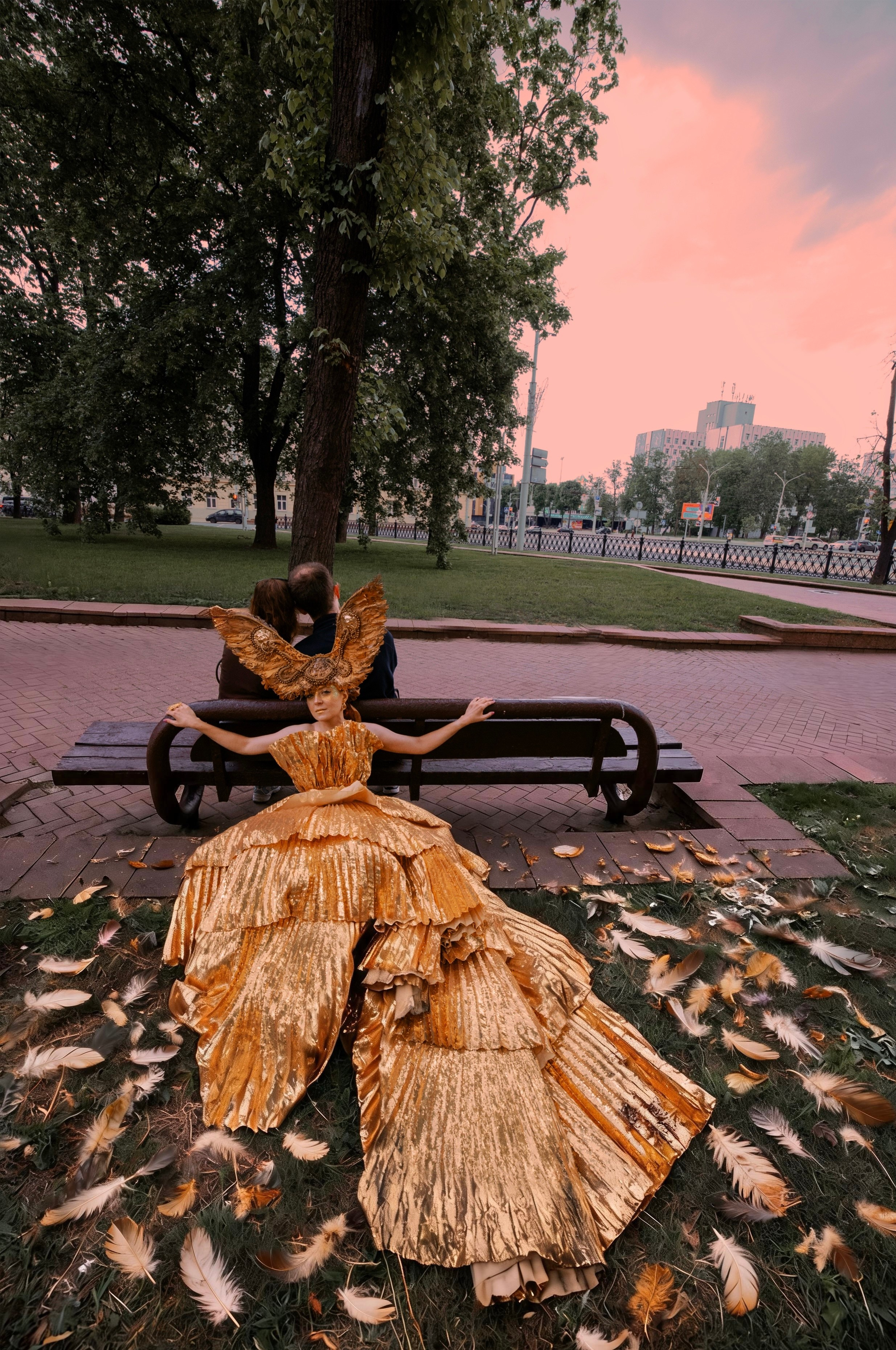 Птица счастья. Фотохудожница Лина Дрейк