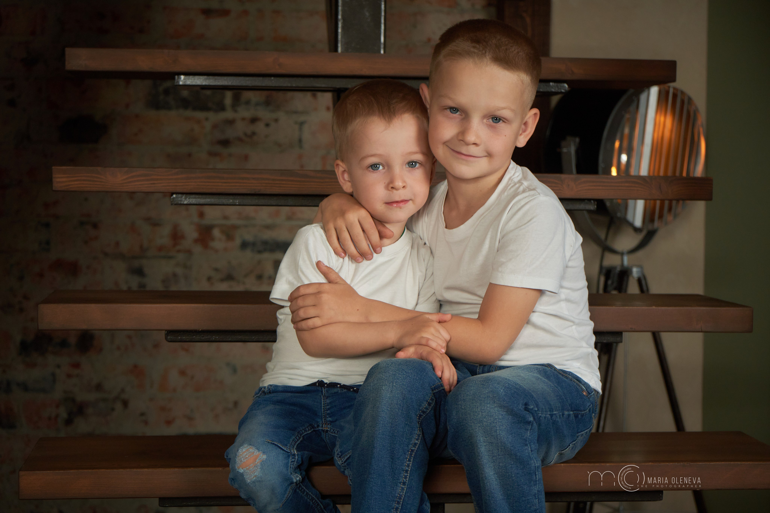 Снежно семейное. Фотограф Мария Оленева