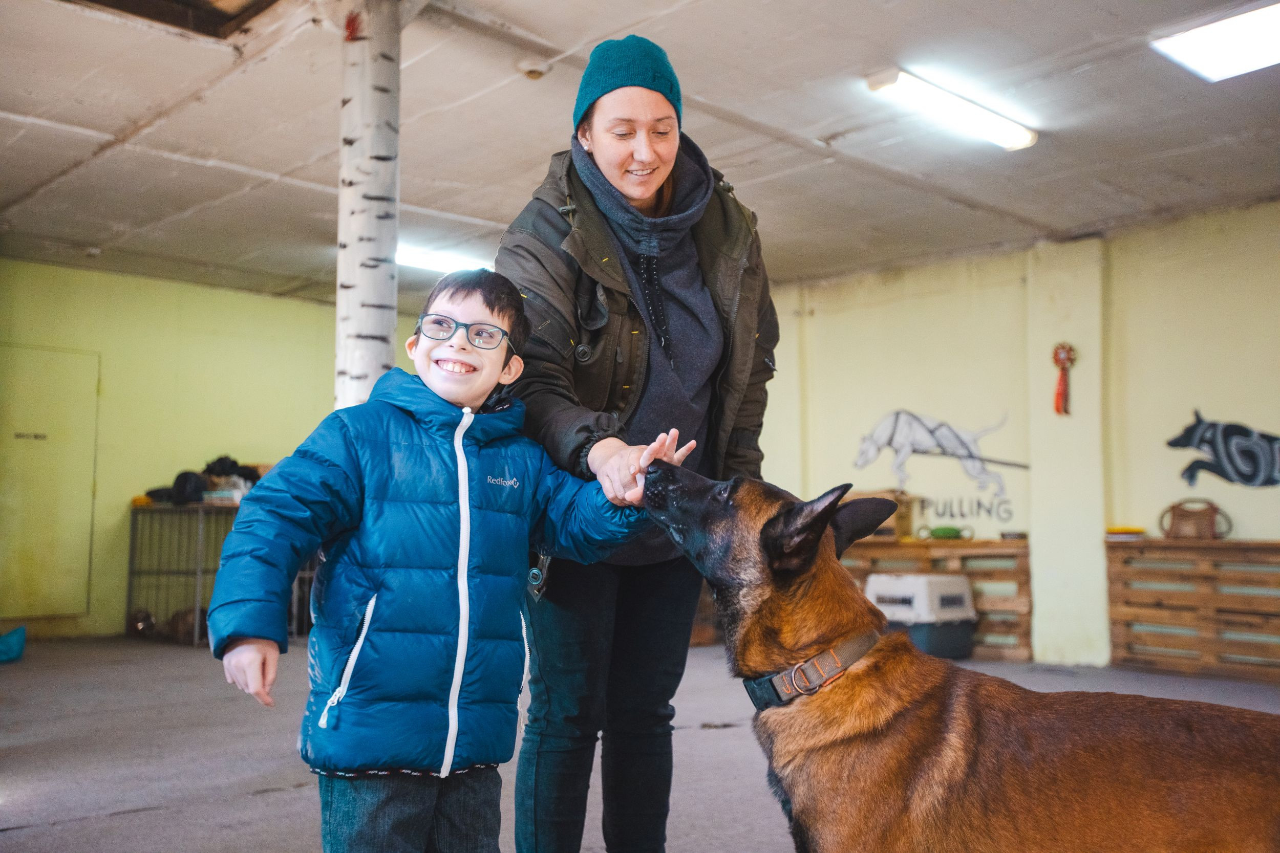 Детская экскурсия в кинологическом центре. Фотограф Марина Верятинская | Краснодар