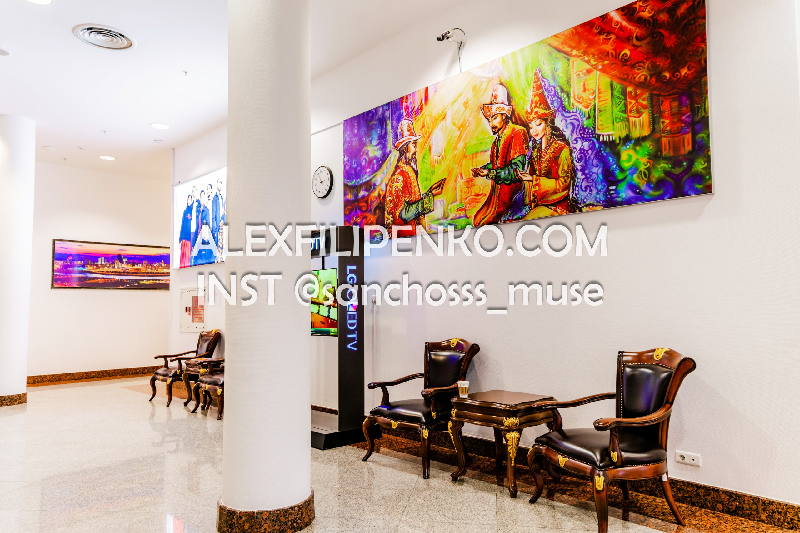 Фотосъемка для рекламного оператора MYD Production в Аэропорту Астаны. Фотограф интерьера недвижимости и архитектуры в Астане