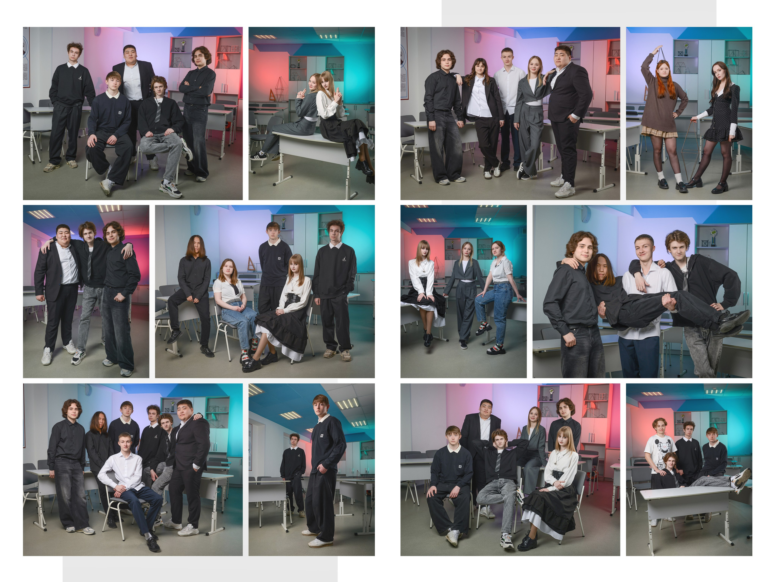 Альбом на 4 разворота. Татьяна Гойда портретный и семейный фотограф Ленск. Выпускные альбомы