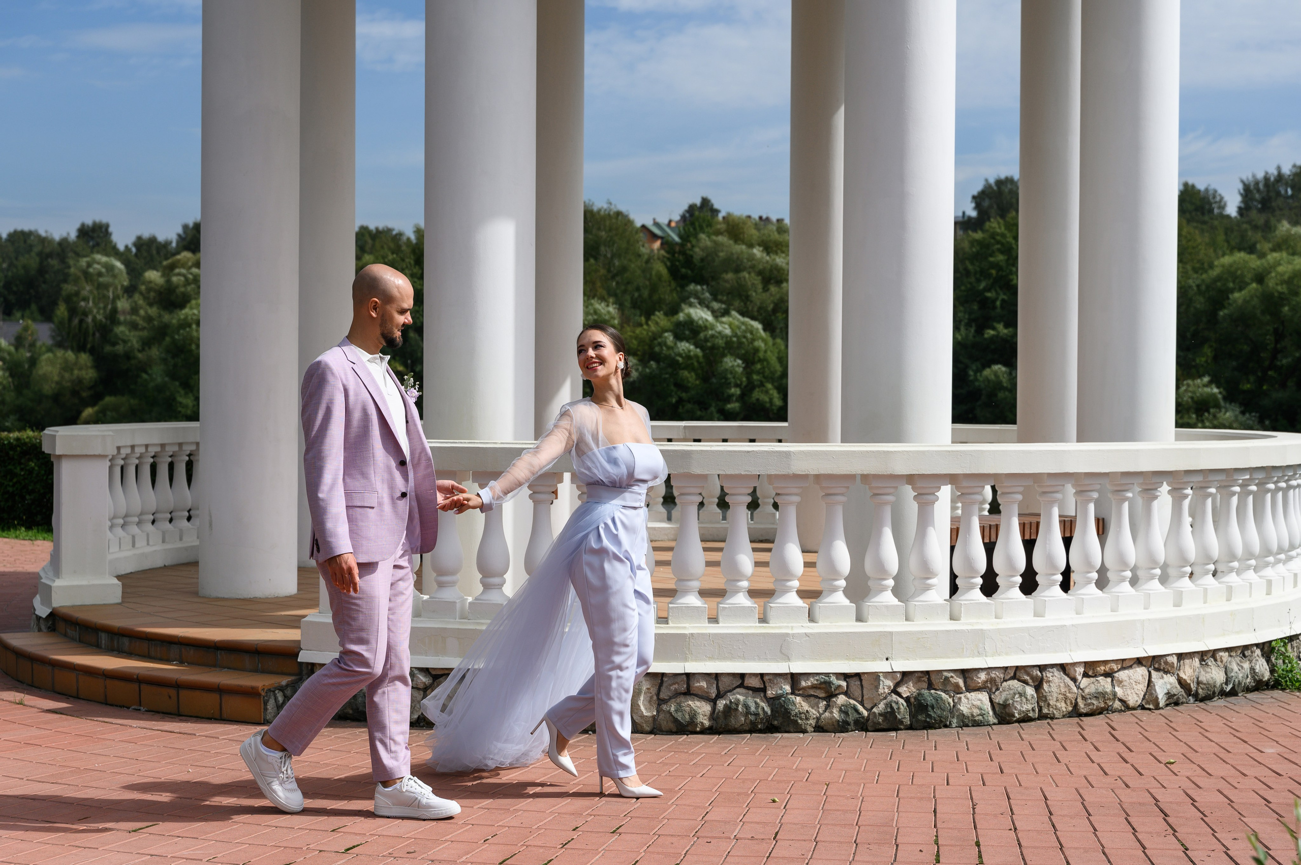 Свадебная фотосессия ресторан «Белый берег». Свадебный фотограф Москва Юрий Кульман