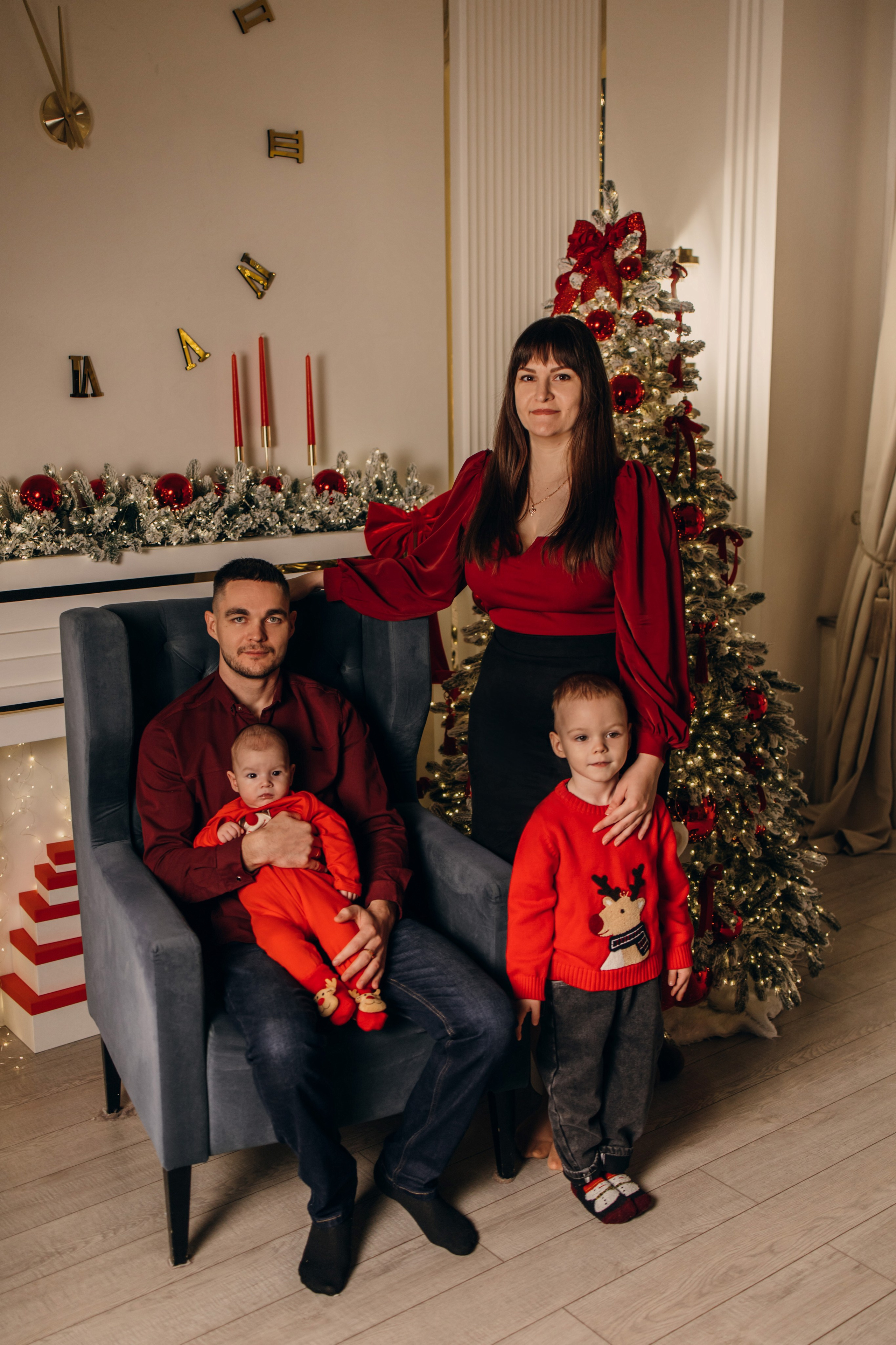 Новогодний самоед. Коновалова Ольга | фотограф в Пензе и Заречном