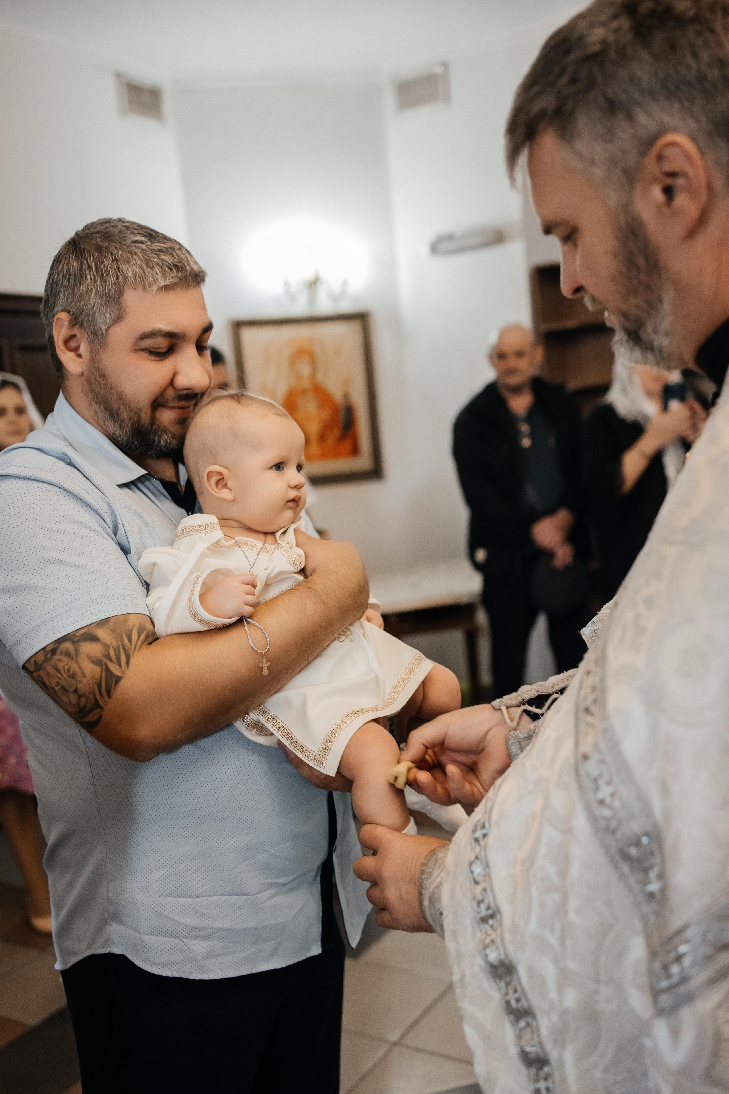 Крещение Ромы. Свадебный и семейный фотограф Яна Стражева. Волгоград, Москва
