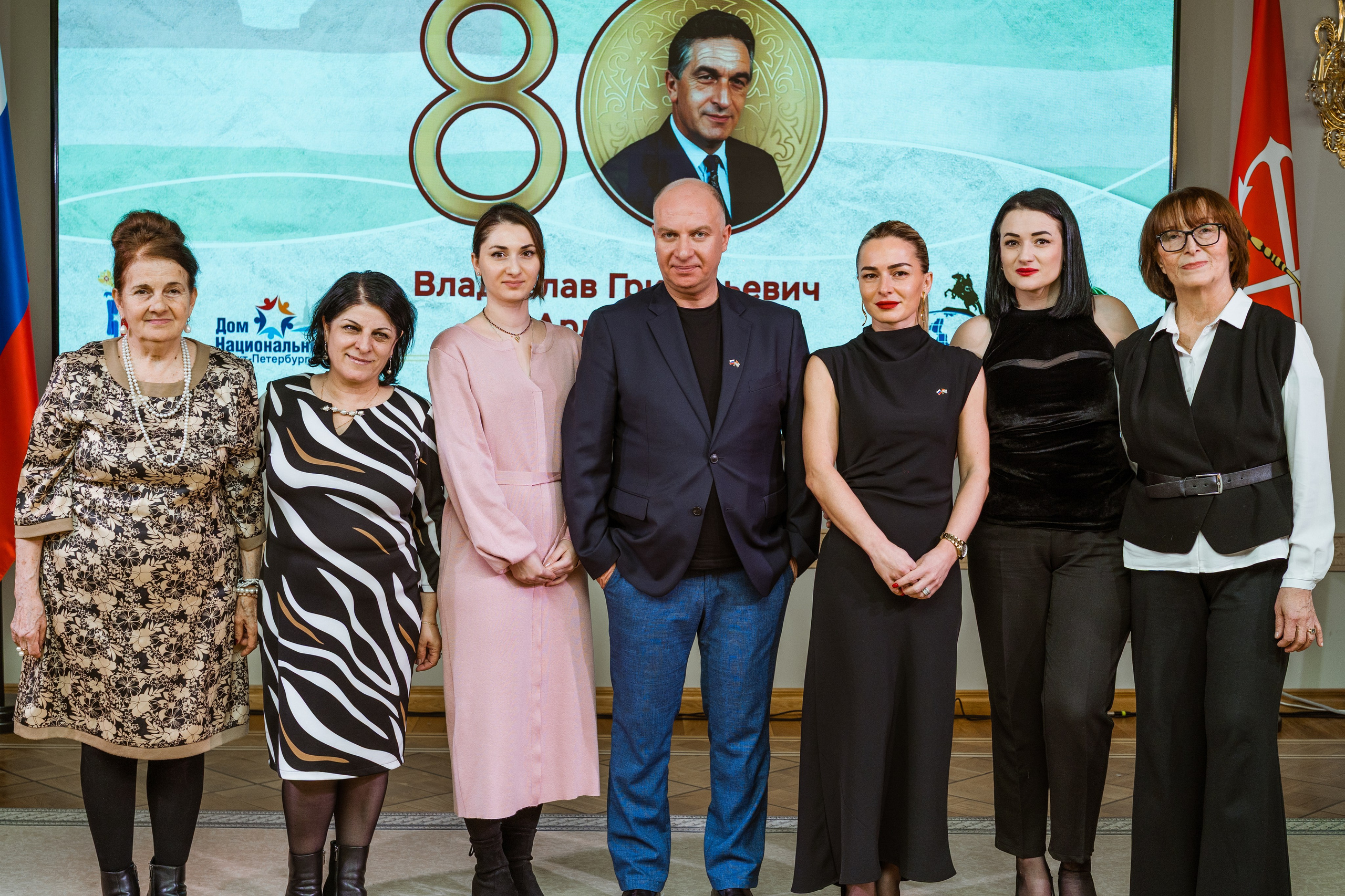 Памятный вечер в честь 80-летия Владислава Григорьевича Ардзинба. Фотограф в Санкт-Петербурге Алексеев Егор