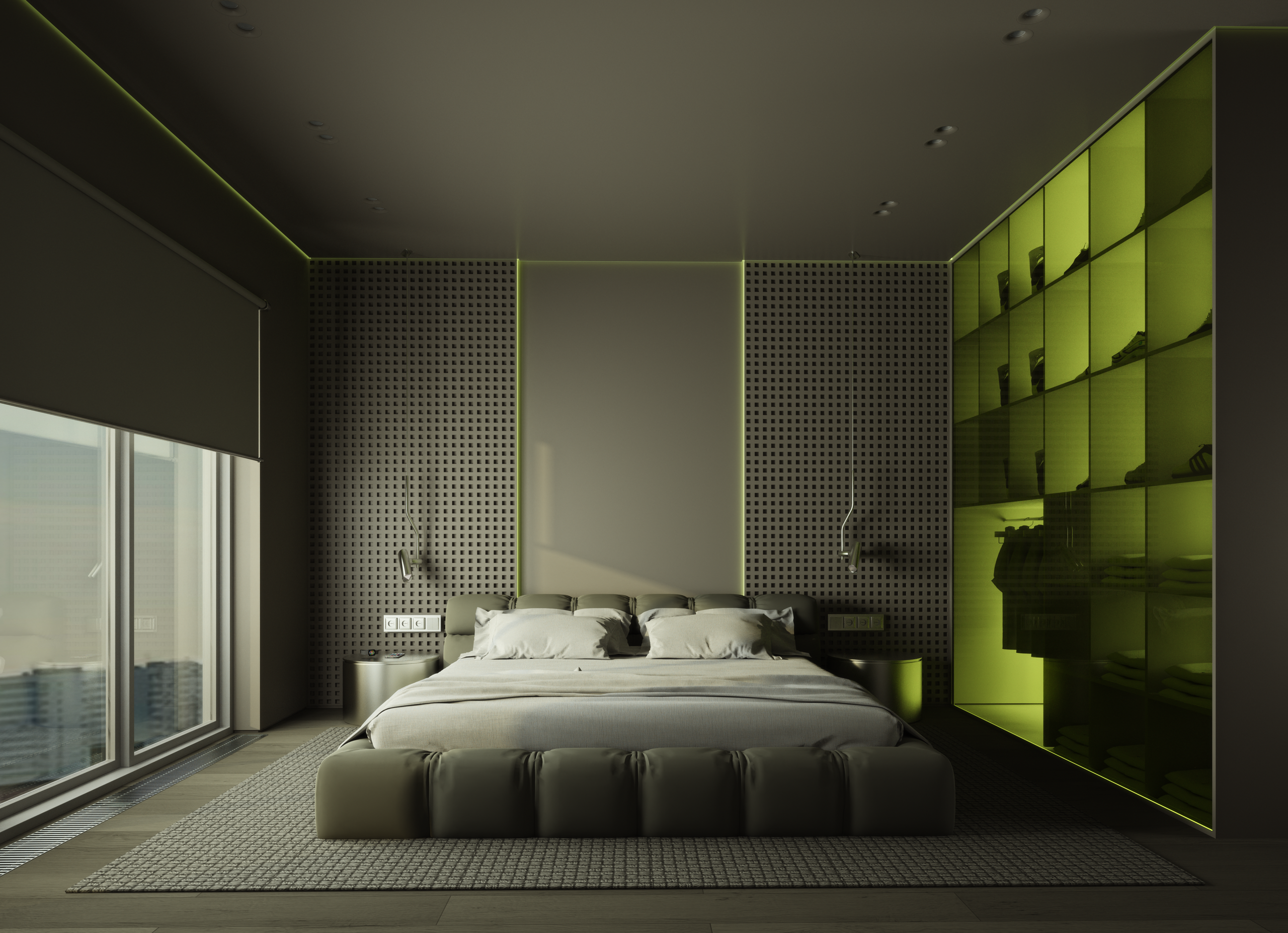 Г. Москва ЖК Sky View 3 комнатная квартира 115 кв. м. Дизайнер интерьеров г. Москва Ольга Богданова