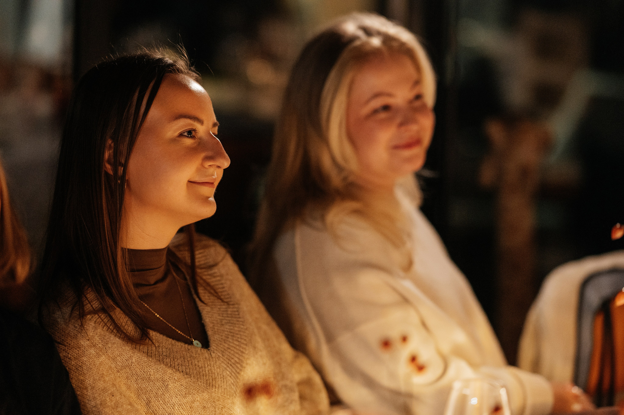 Невероятно атмосферный семейный ужин. Wedding photographer in Moscow and around the world Andrey Medvednikov