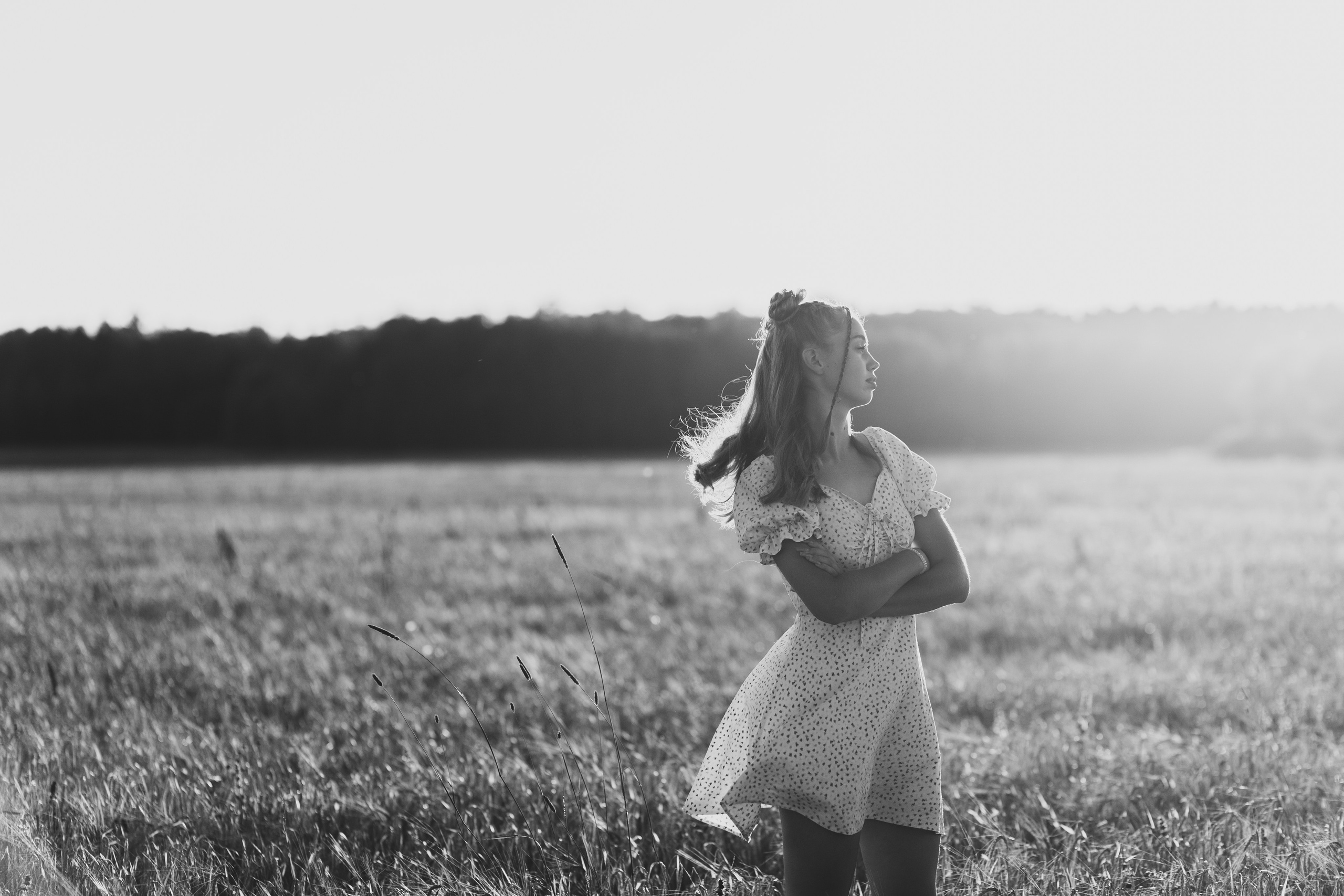 Фотосессия в поле. Семейный и женский фотограф в Москве Надежда Воробьева