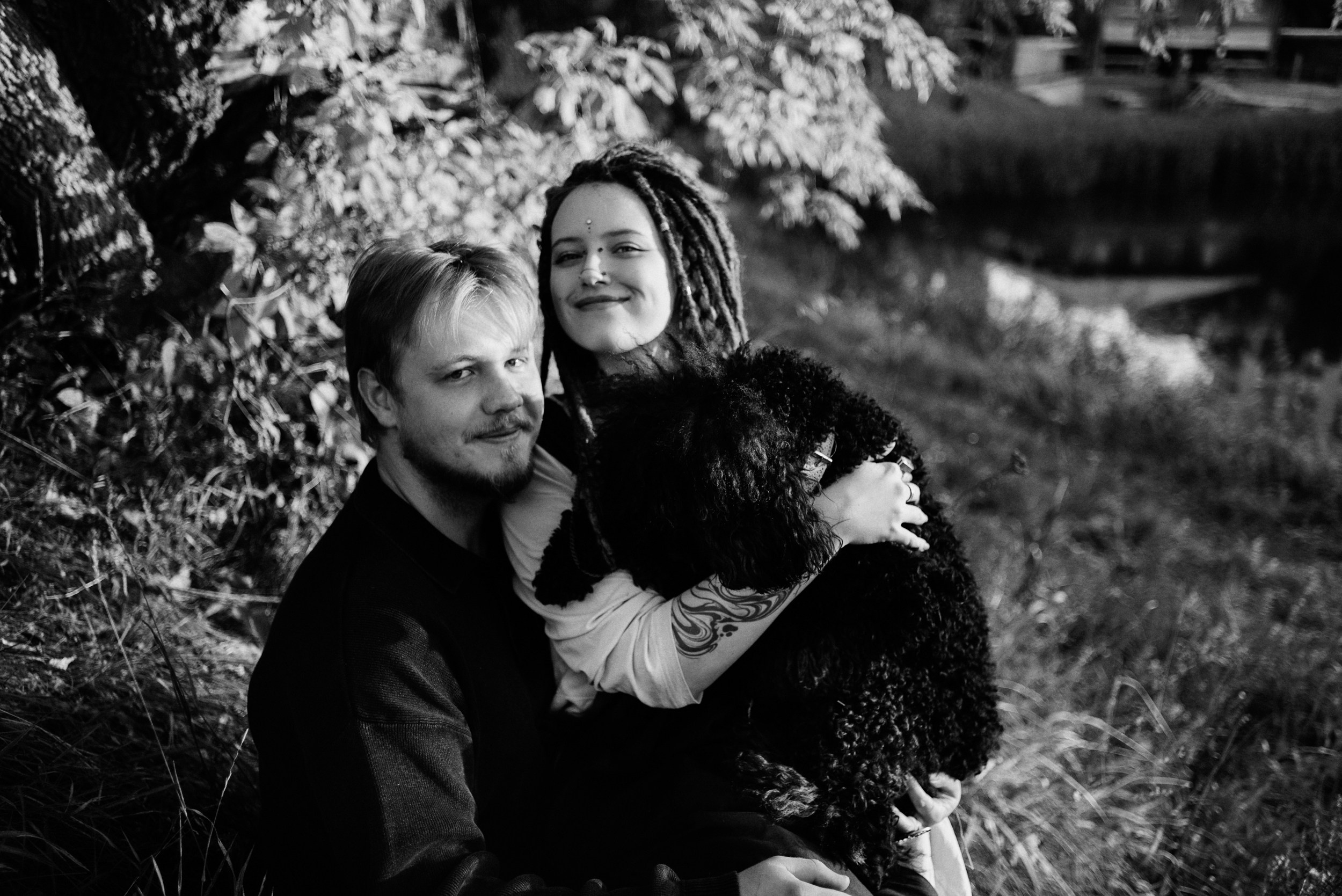 Стася и Каренин. Фотограф Дарья Мустафина, Тюмень