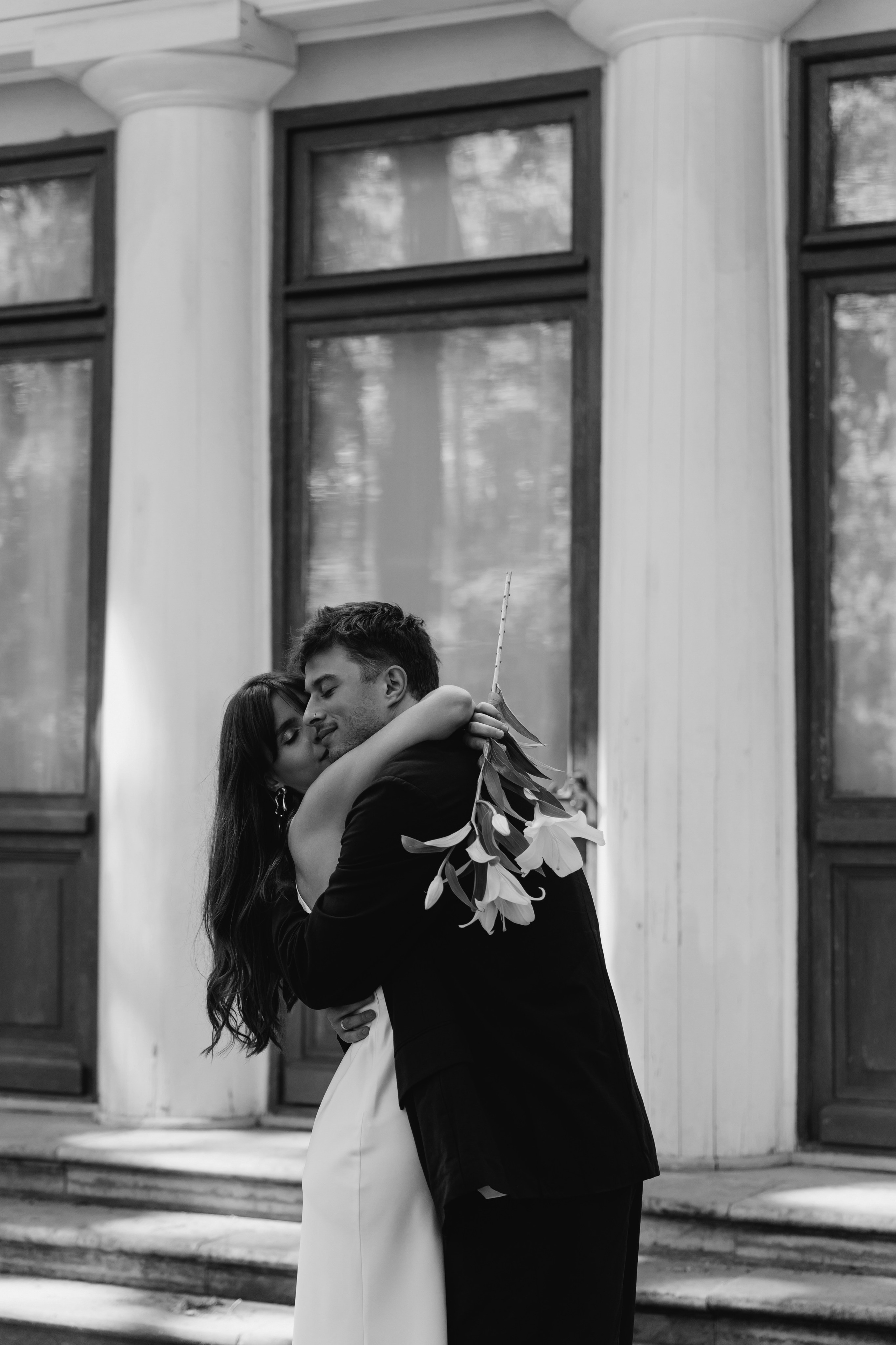 Чёрно-белая история любви