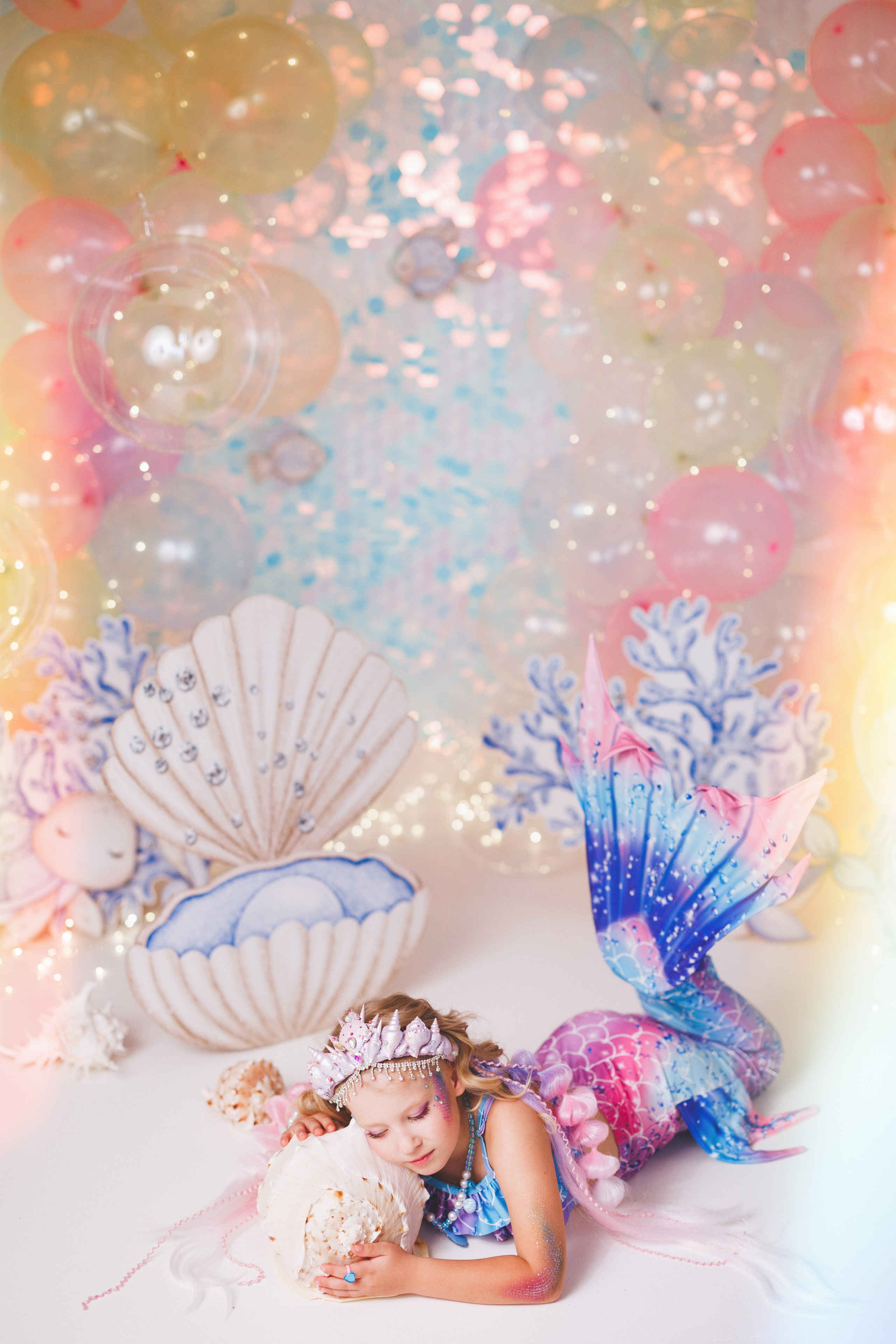 Детская фотосессия в образе «РУСАЛОЧКА», город Краснодар. Семейный и детский фотограф в Краснодаре Анна Трашкова