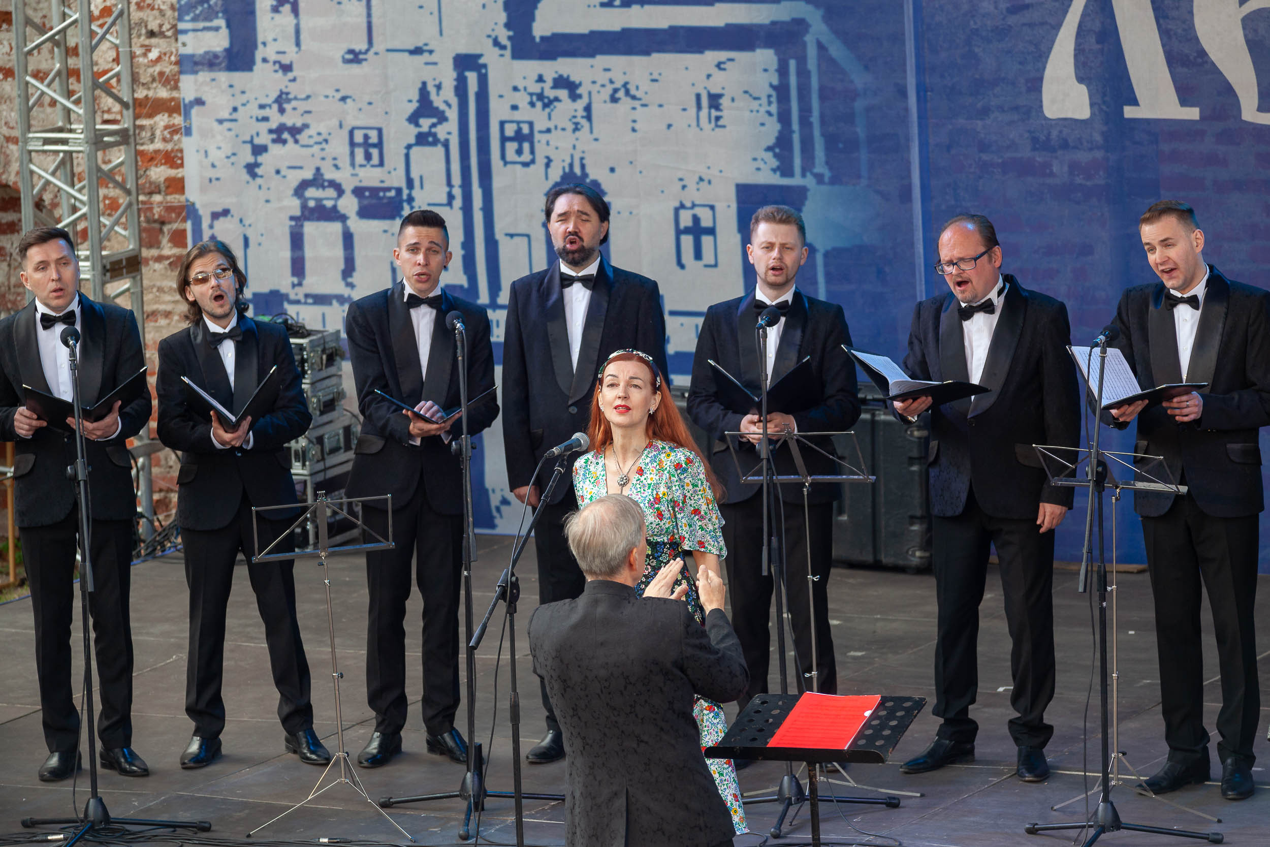 Лето в Кремле | Выступление мужского хора Вологодской филармонии