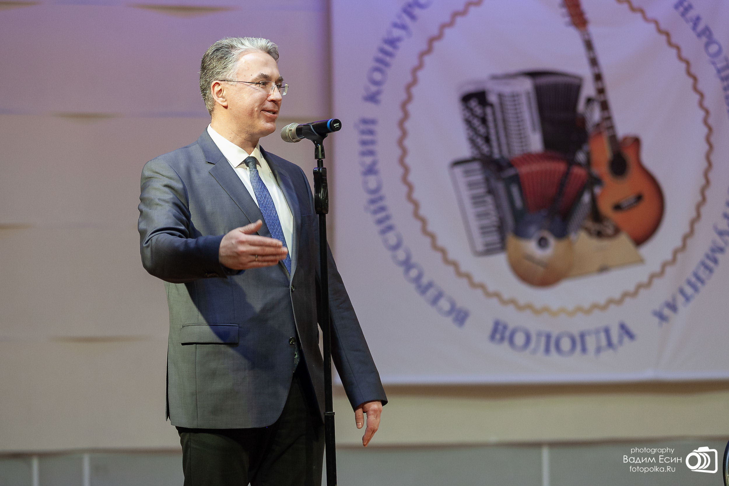 Съемка концерта в Вологде