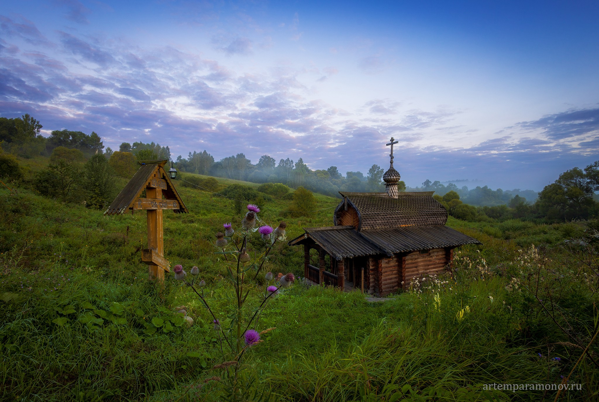 Михайловская церковь. Фотохудожник Артём Парамонов