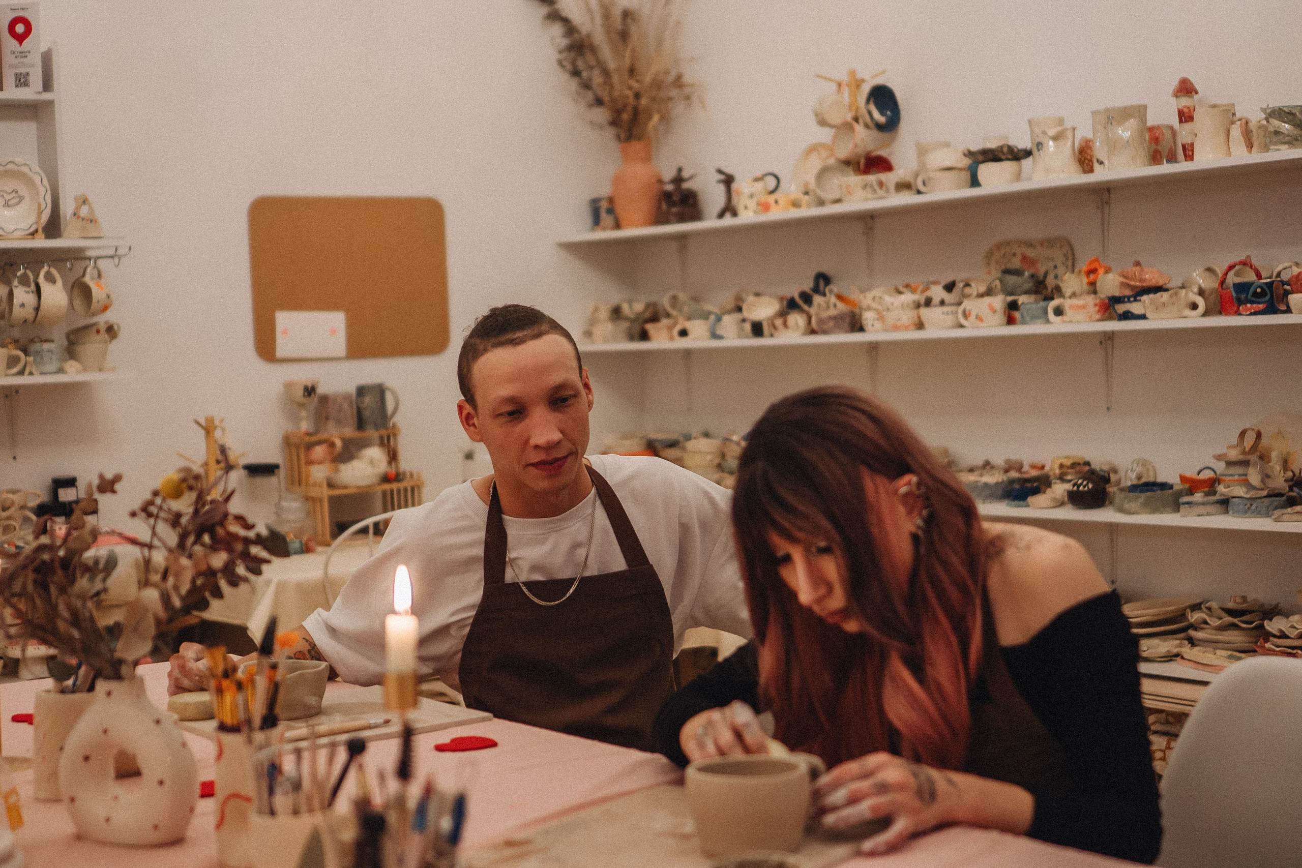 СВИДАНИЕ В ГОНЧАРНОЙ МАСТЕРСКОЙ. Профессиональный фотограф, Санкт-Петербург — Виктория Богомолова