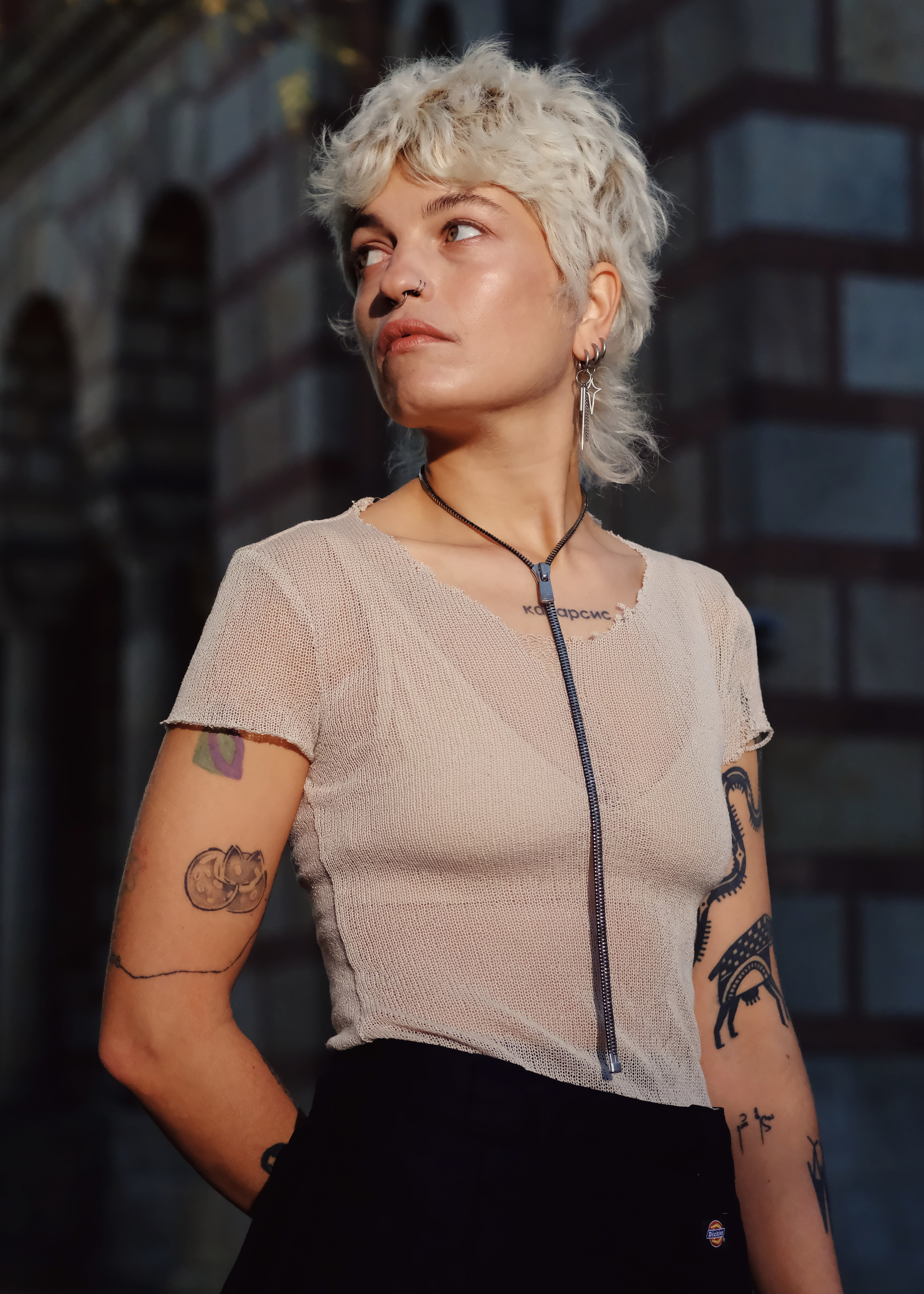 Personal photoshoot. Sasha Shu — retoucher and photographer