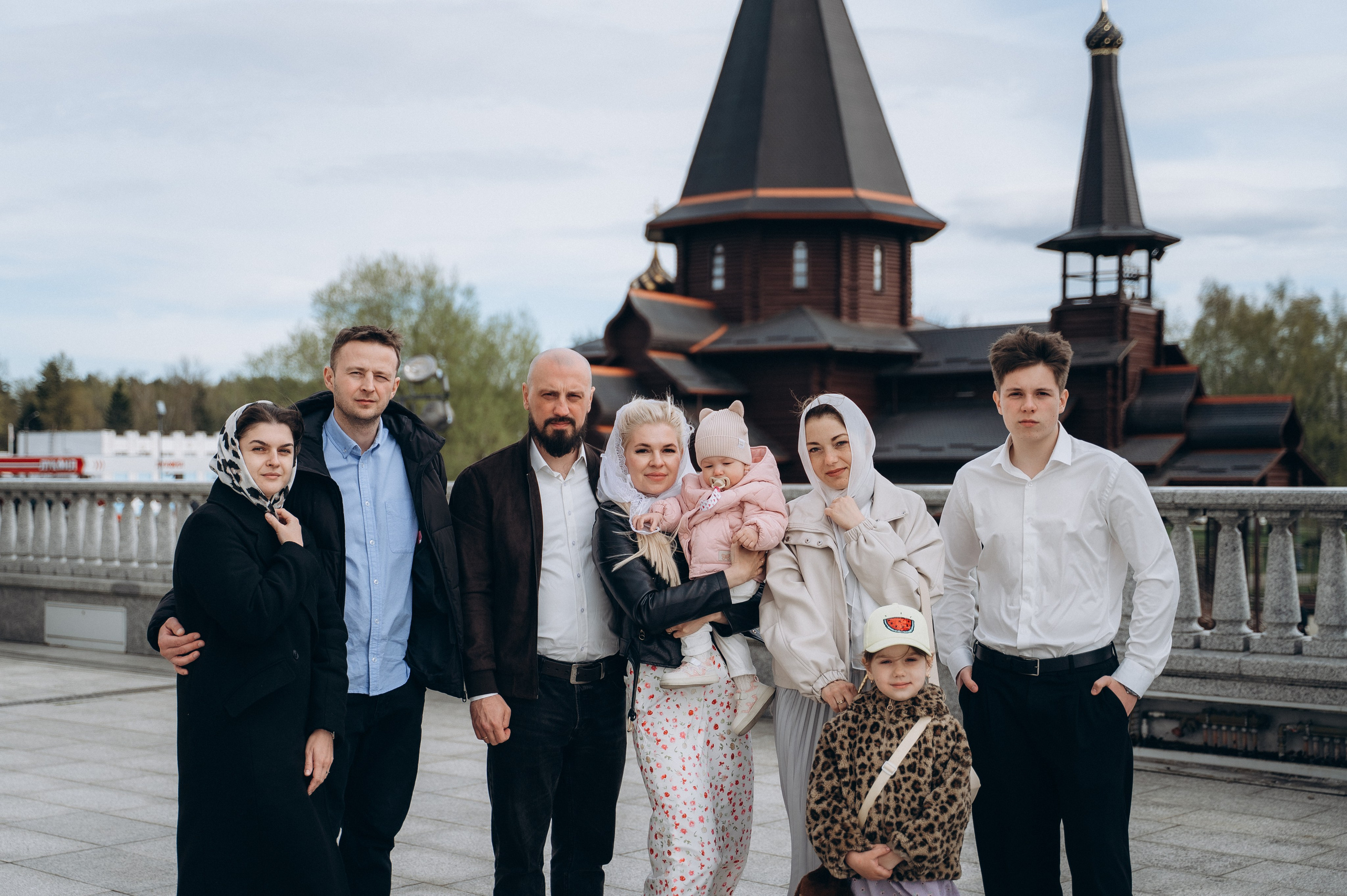 Крещение Миланы (Храм Всех Святых). Семейный фотограф в Минске Дарья Дреко