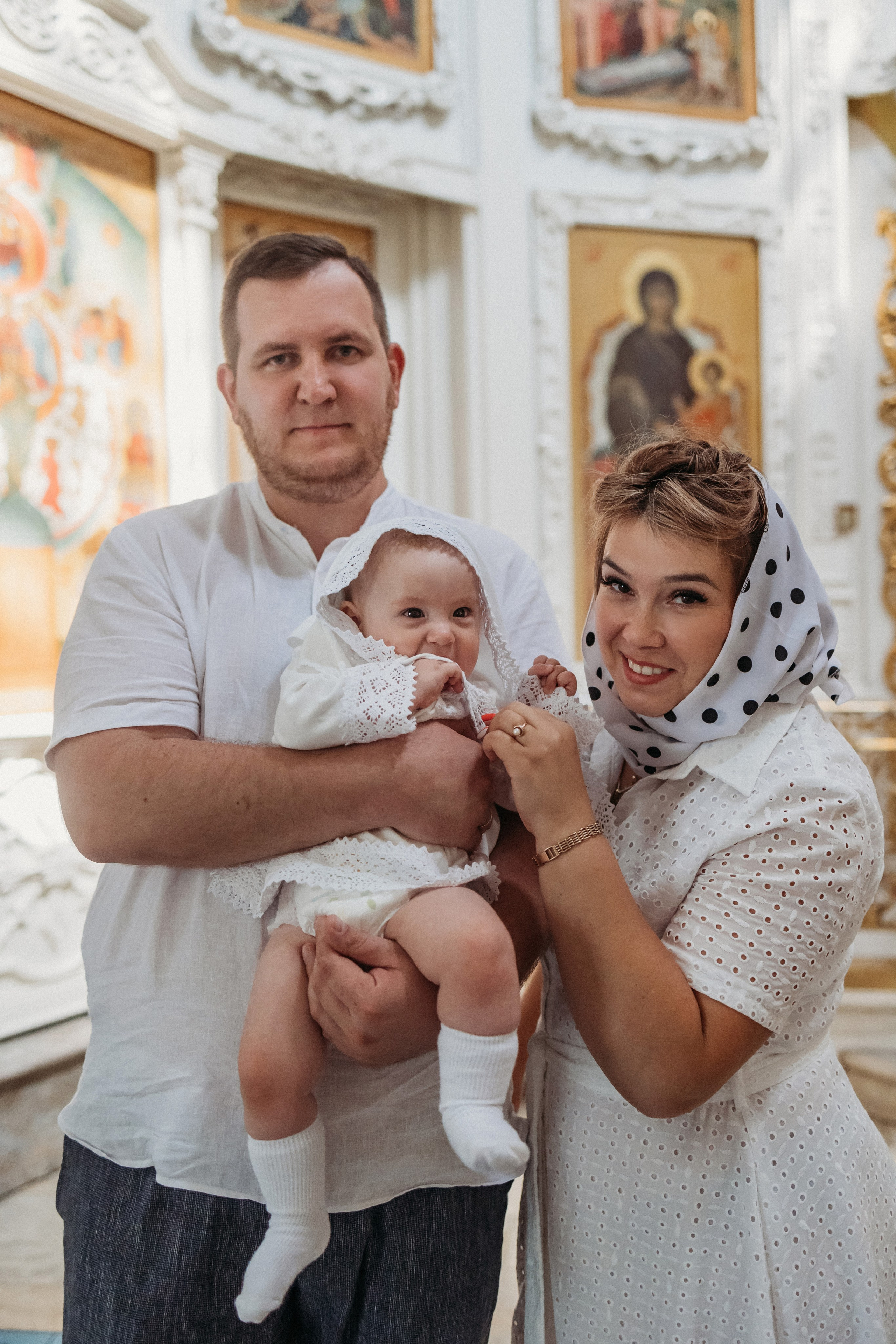 Таинство Крещения Елизаветы. Семейный фотограф и видеограф Попова Юлия