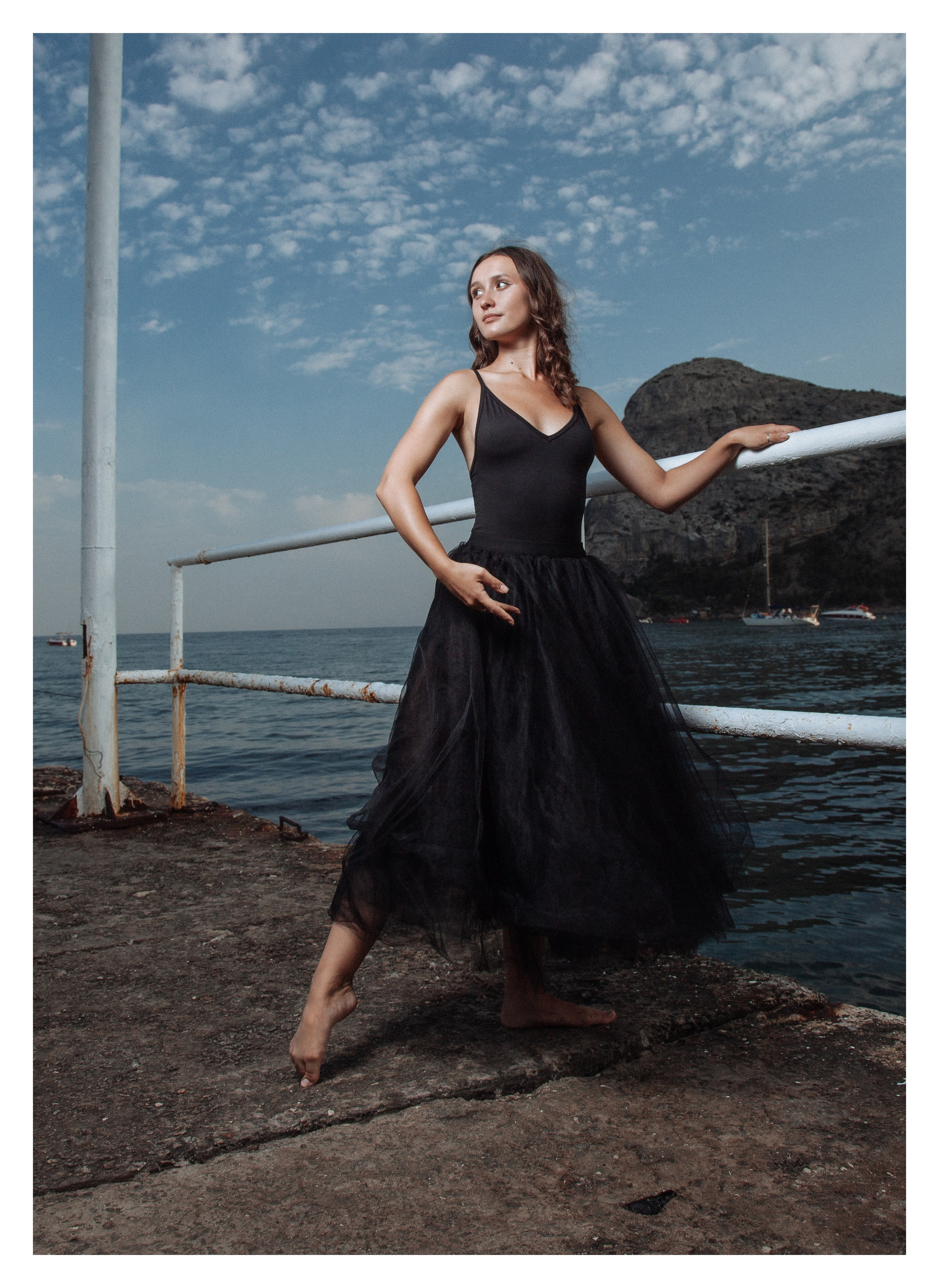 Лиза ЛИСТОПАД. портрет у моря. Фотография, как она есть