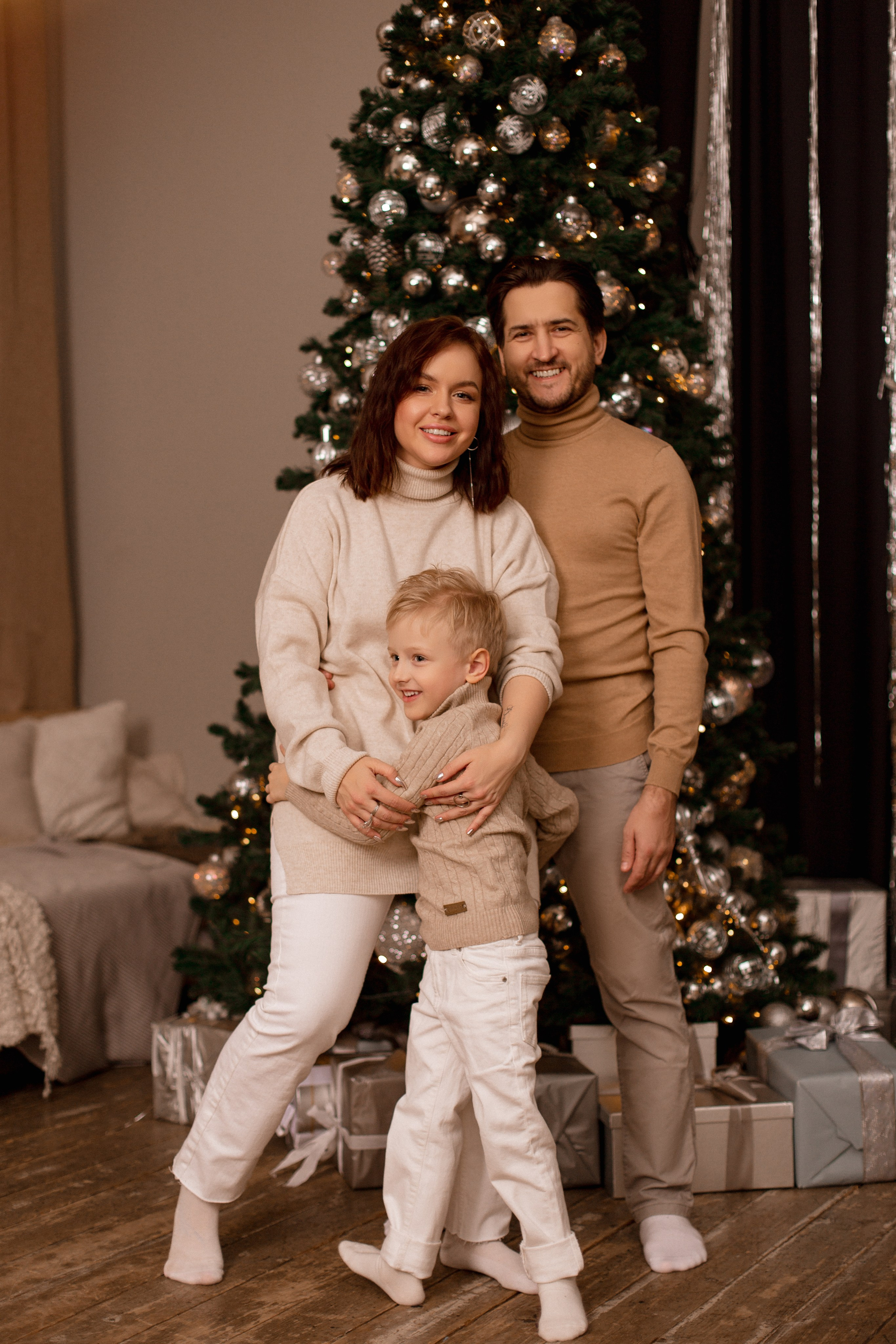 Новогодняя семейная фотосессия. Brand и контент фотограф