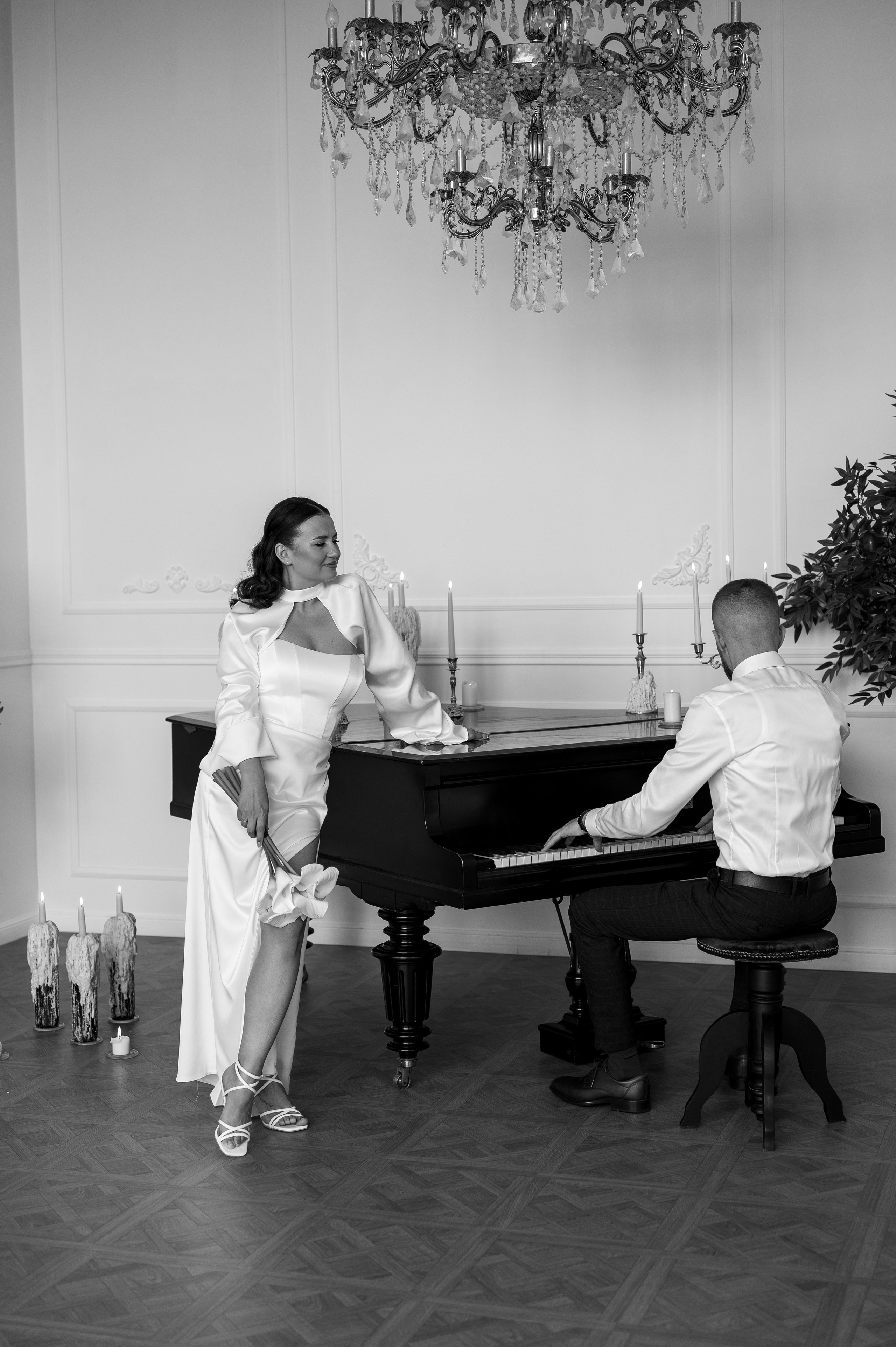 Свадебная фотосессия в студии. Свадебный и семейный фотограф в Краснодаре Алина Мельник