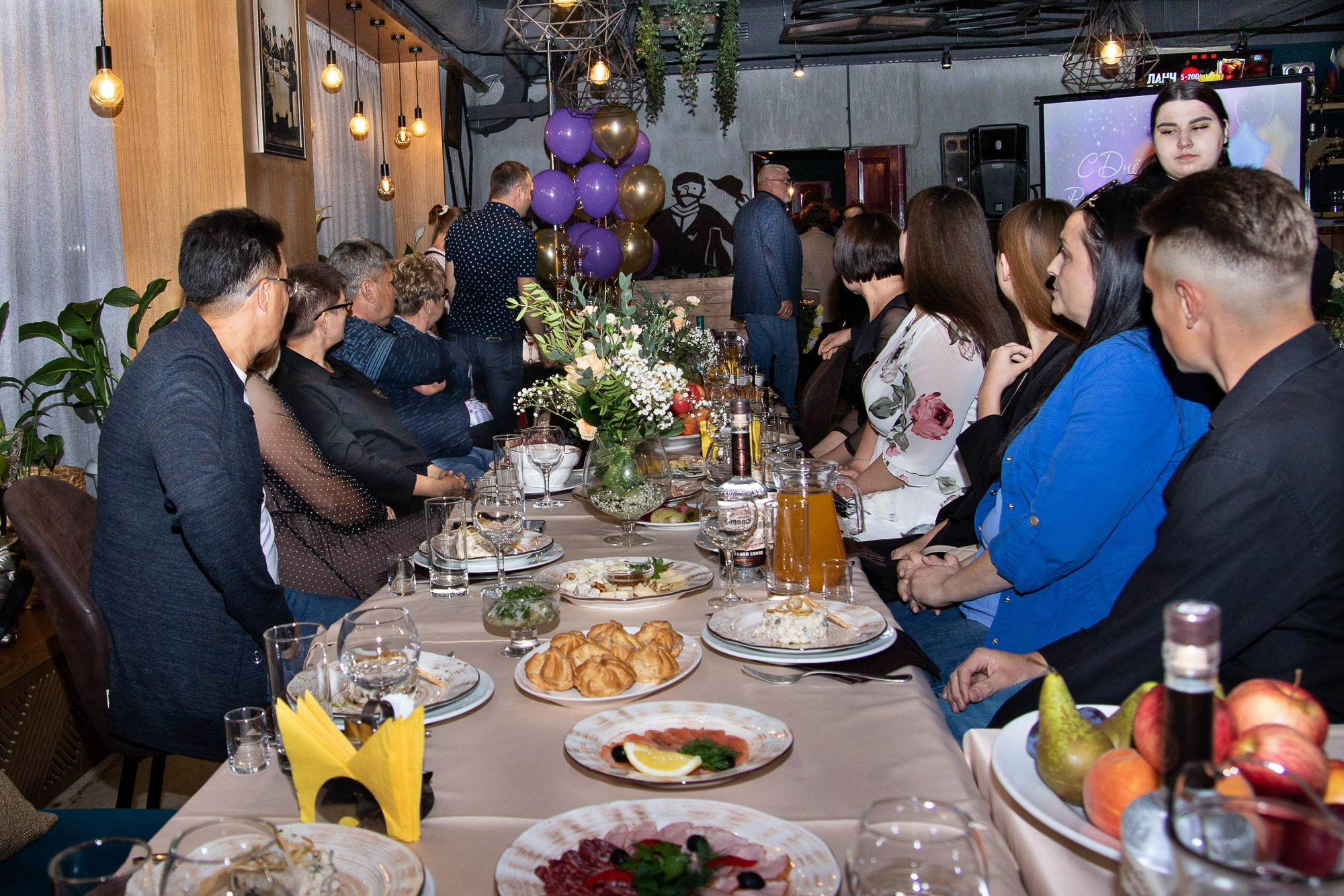 Юбилей. Ресторан у Ханумы. Фотограф в Самаре Алексей Головачёв