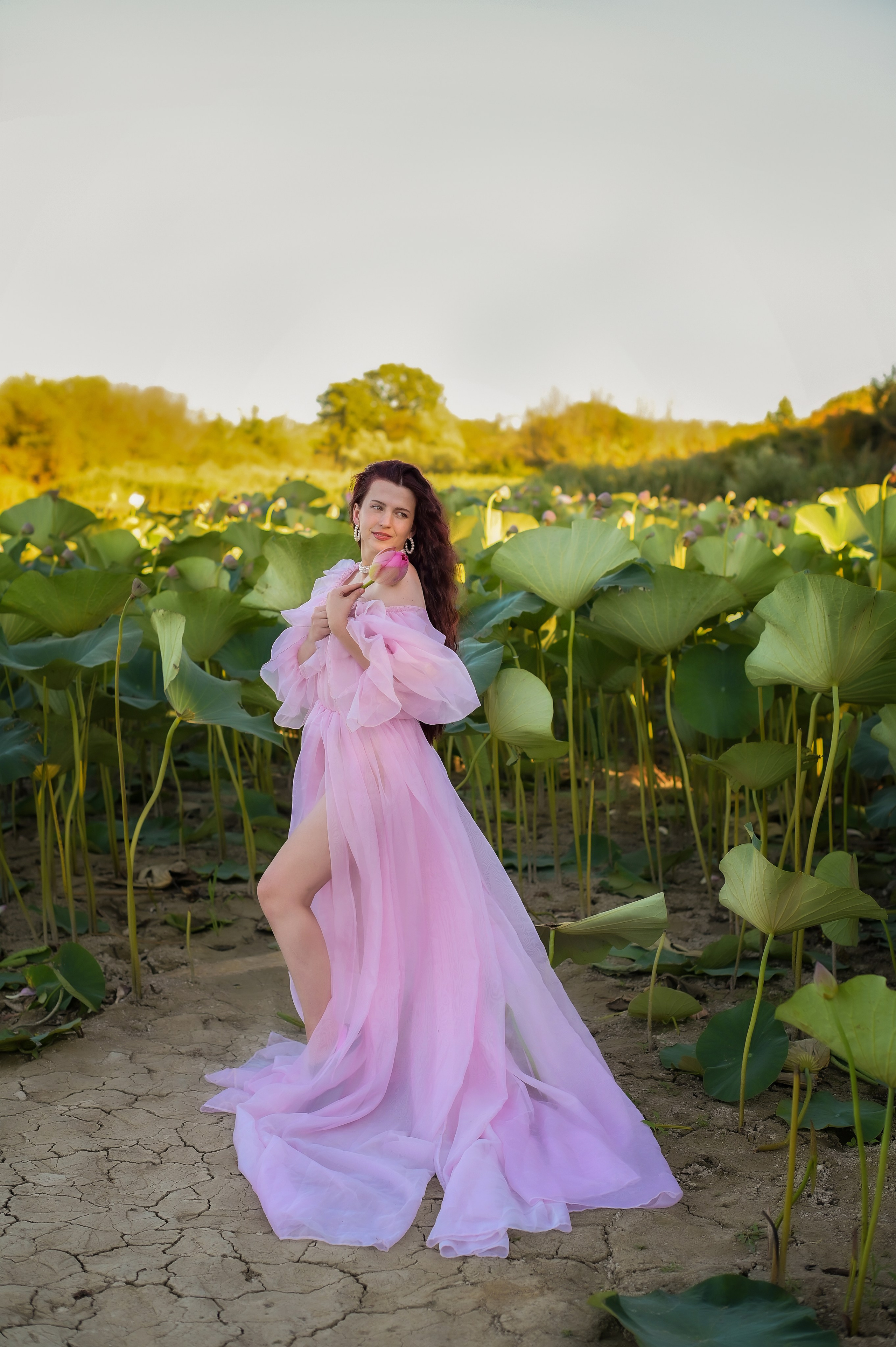 Лотосы. Семейный и детский фотограф Анапа